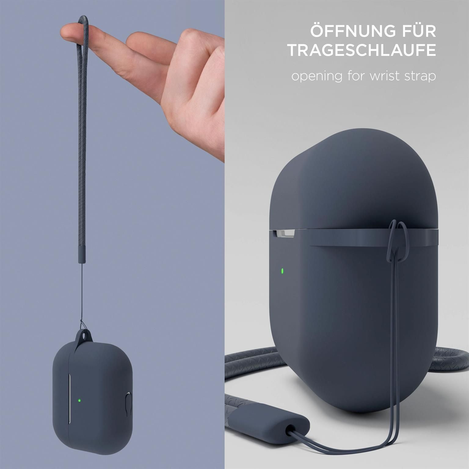 AirPods Soft Case für AirPods 3 in der Farbe Horizontblau (Blau)