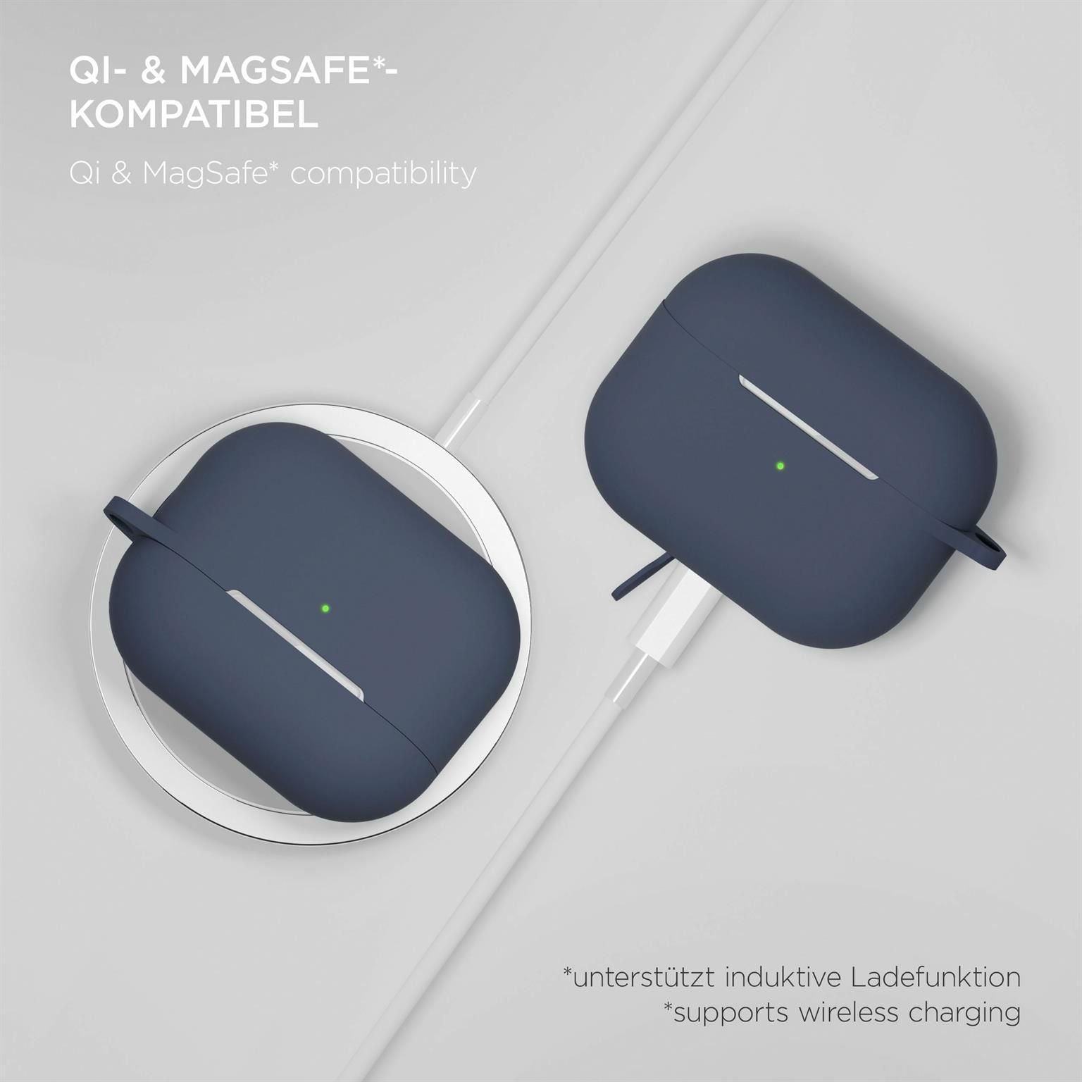 AirPods Soft Case für AirPods 3 in der Farbe Horizontblau (Blau)