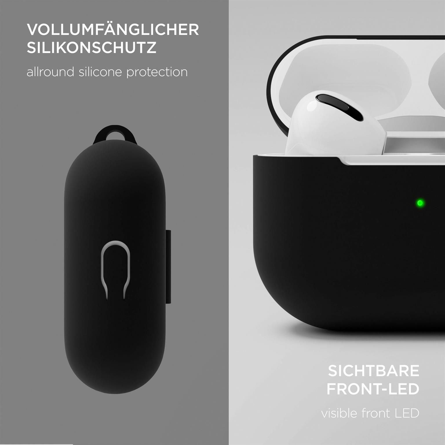 AirPods Soft Case für AirPods 3 in der Farbe Onyx Schwarz (Schwarz)