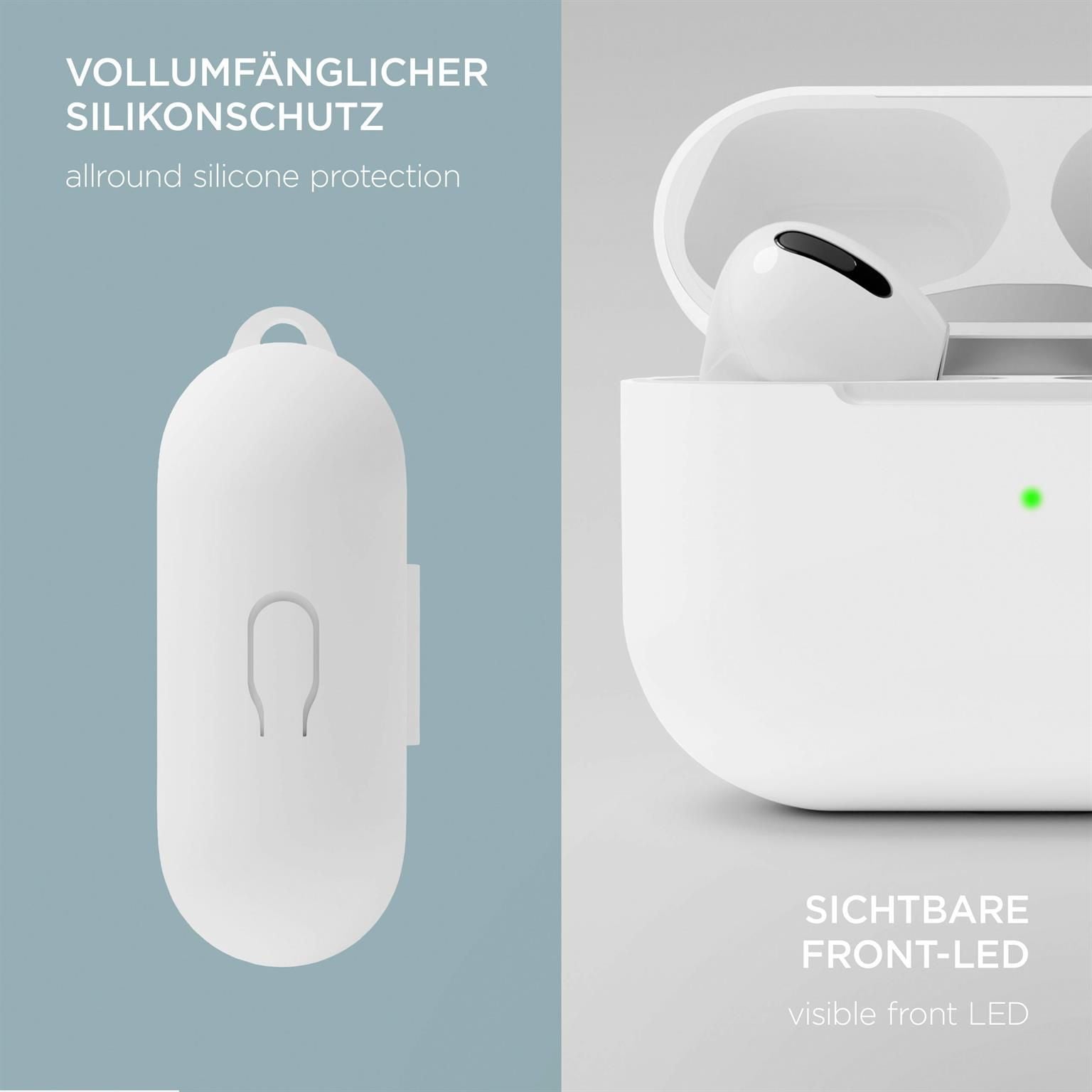 AirPods Soft Case für AirPods 3 in der Farbe Polarweiß (Weiß)
