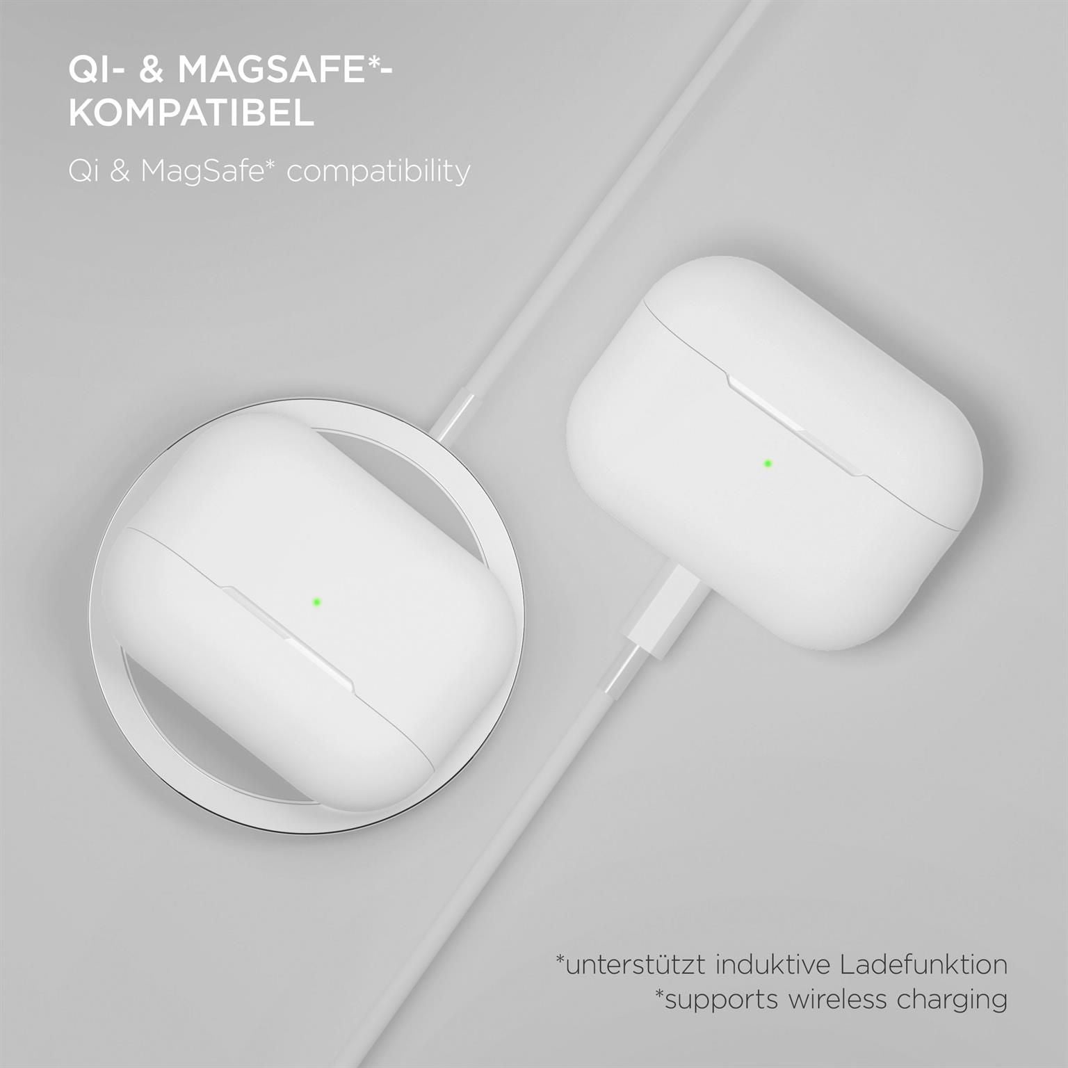 AirPods Soft Case für AirPods Pro 1 in der Farbe Polarweiß (Weiß)