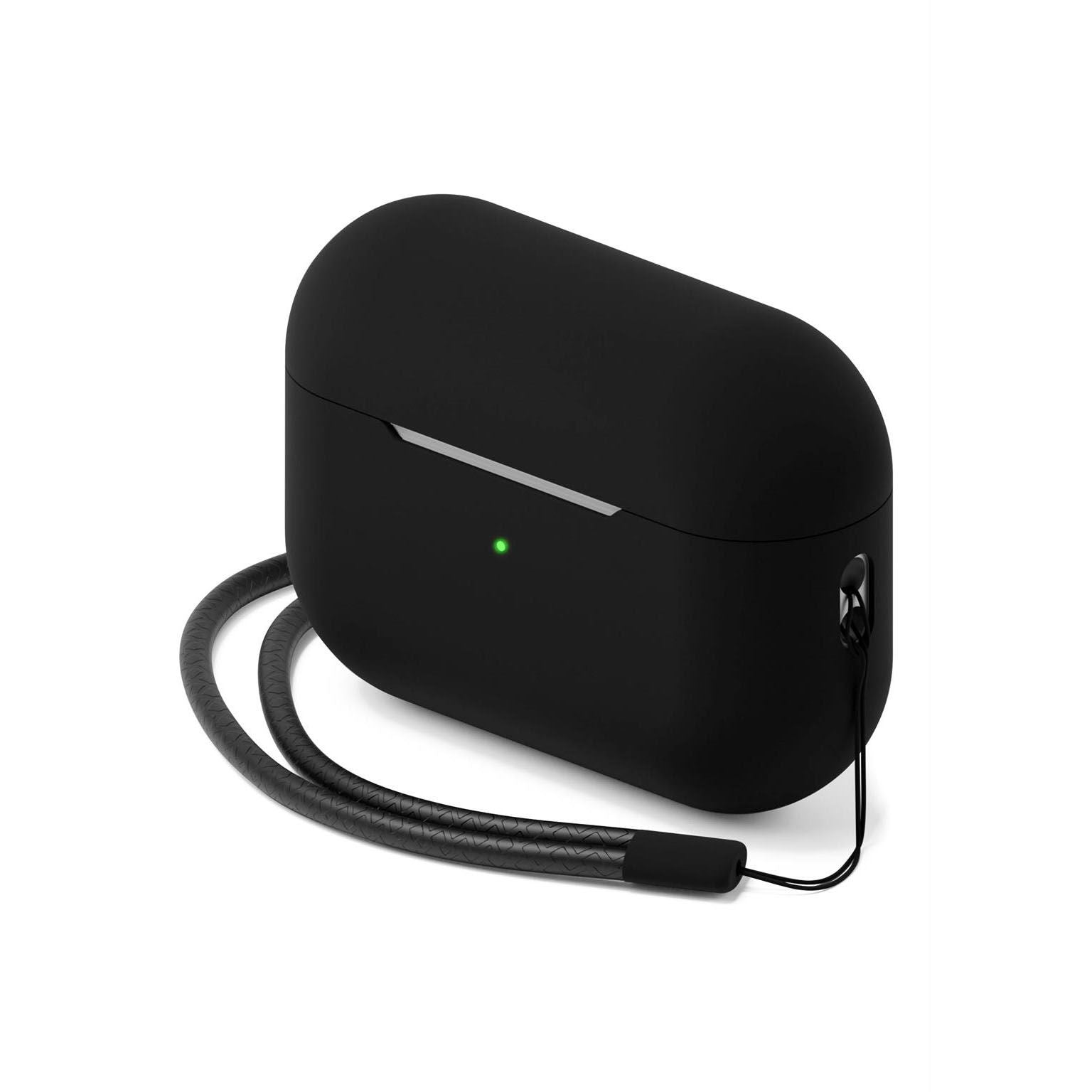 AirPods Soft Case für AirPods Pro 2 in der Farbe Onyx Schwarz (Schwarz)
