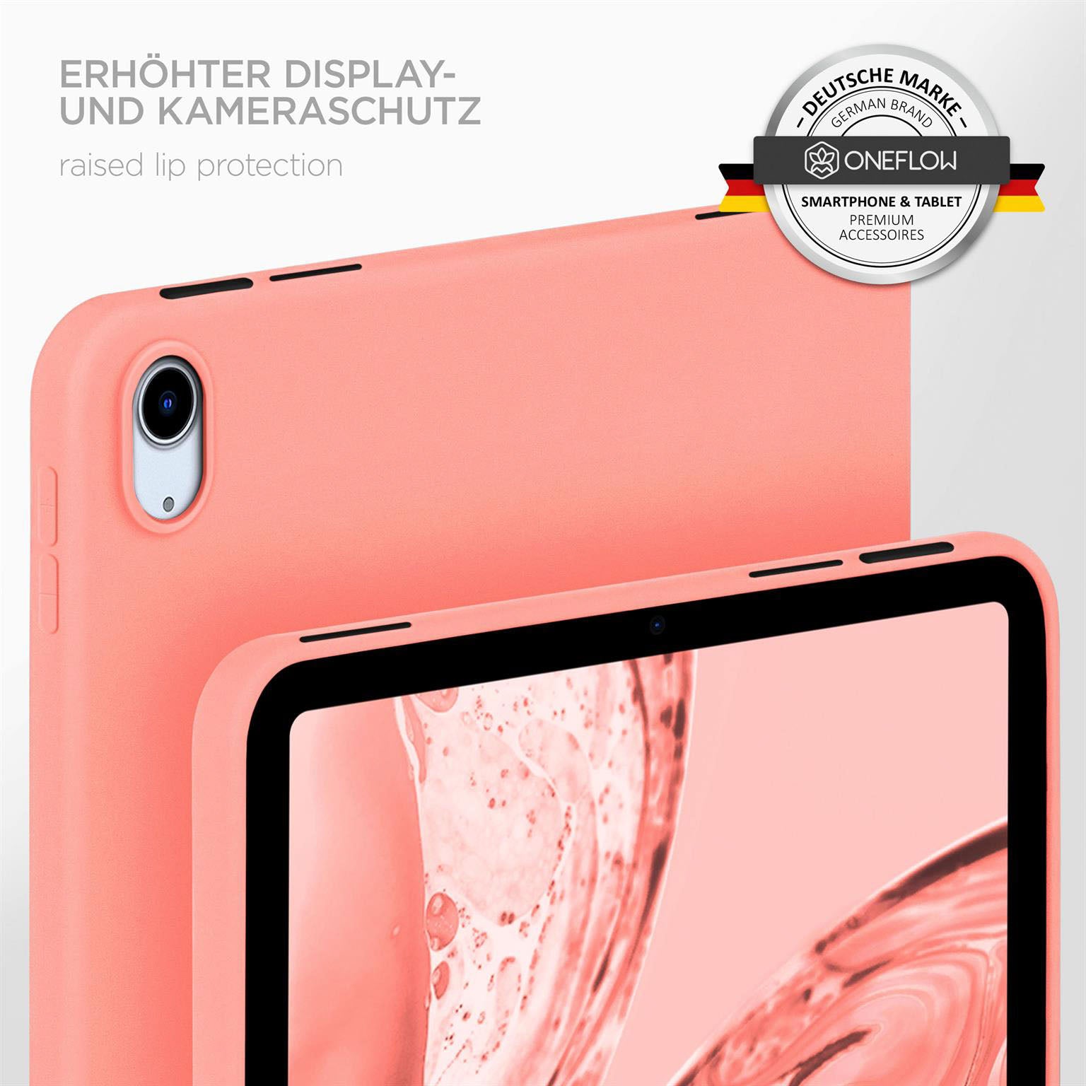 Soft Case für iPad 10 (2022) in der Farbe Flamingo (Rosa / Pink)