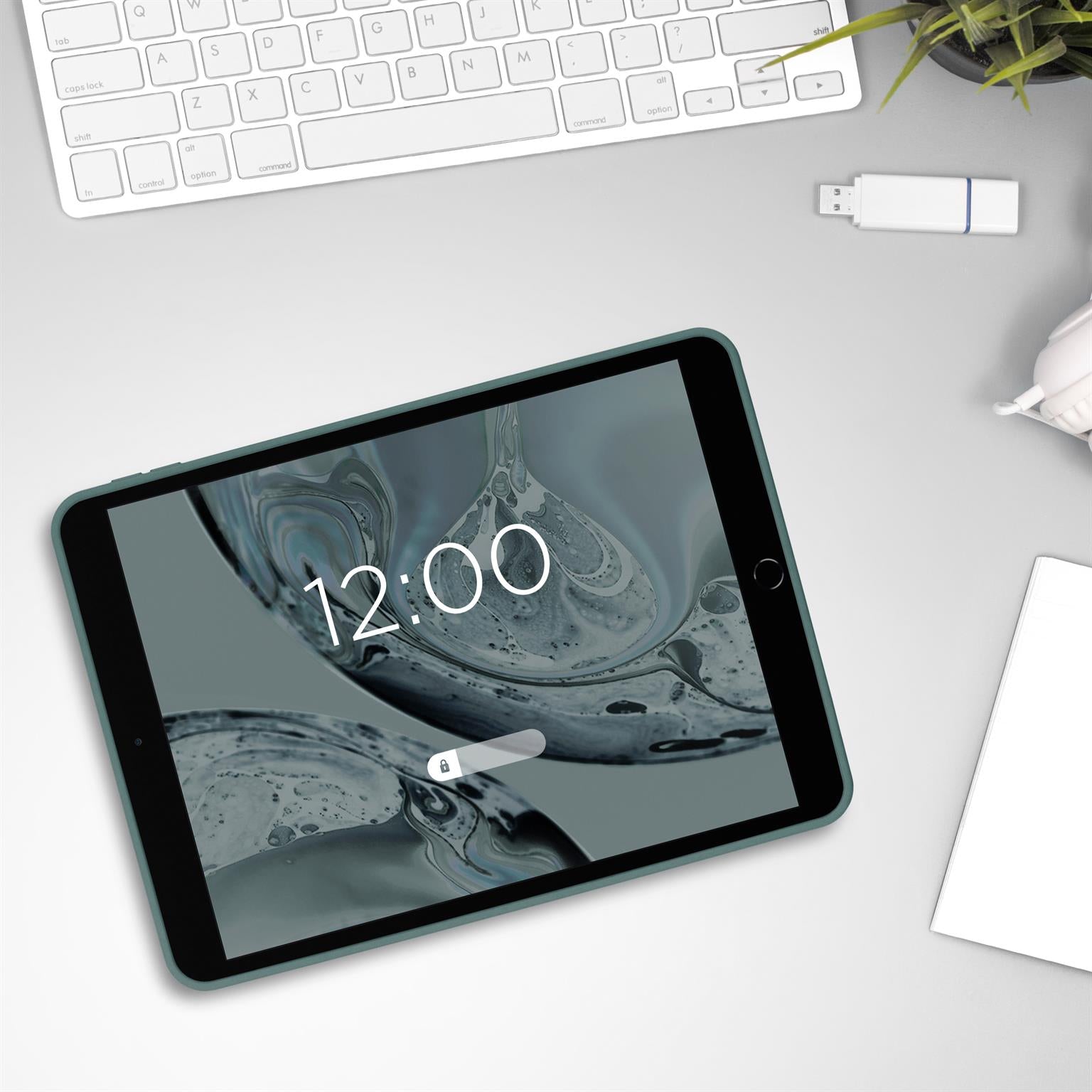 Soft Case für iPad 8 (2020) in der Farbe Petrol (Grün)