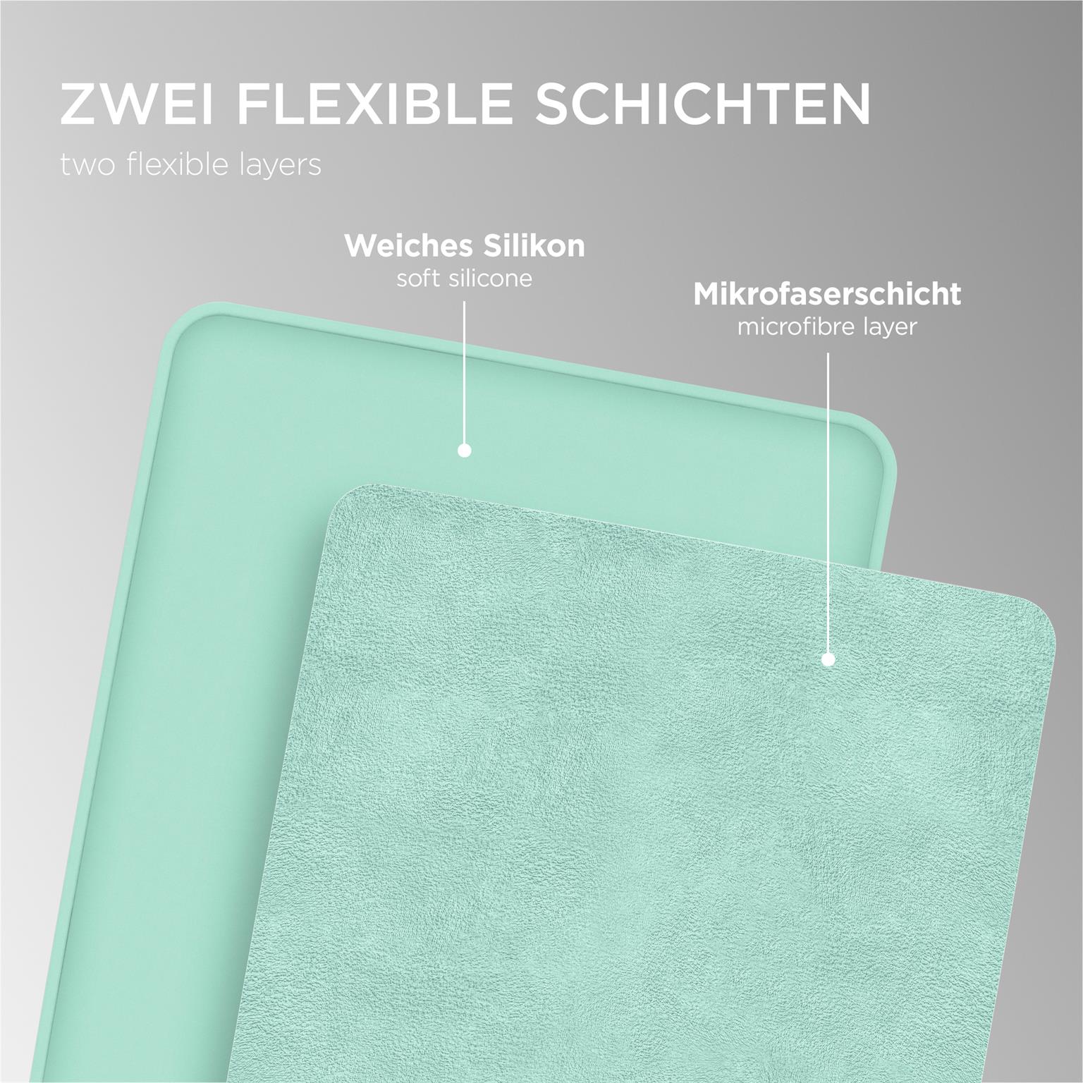 Soft Case für iPad 8 (2020) in der Farbe Mint (Mint / Türkis)