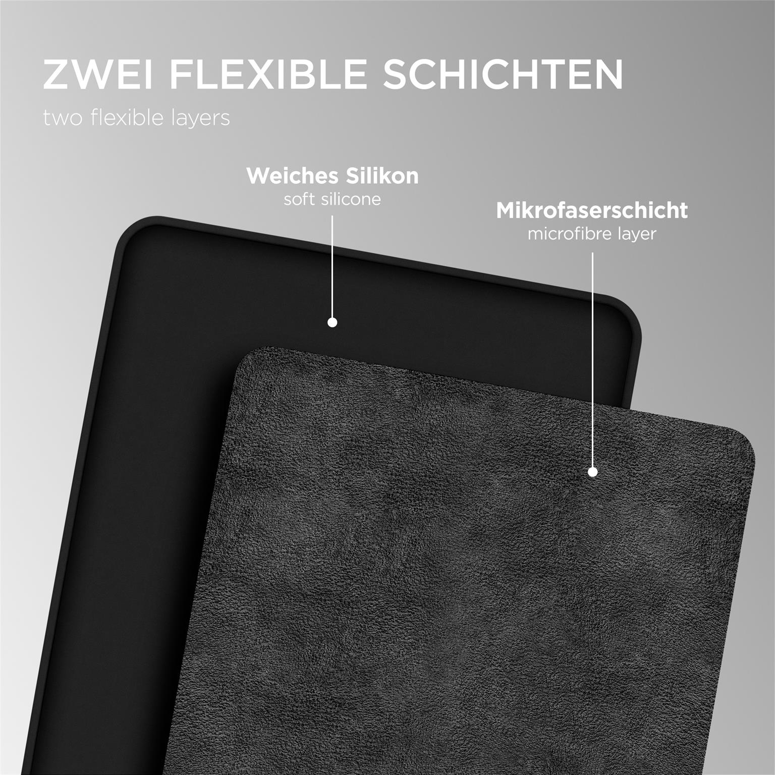 Soft Case für iPad 8 (2020) in der Farbe Onyx Schwarz (Schwarz)