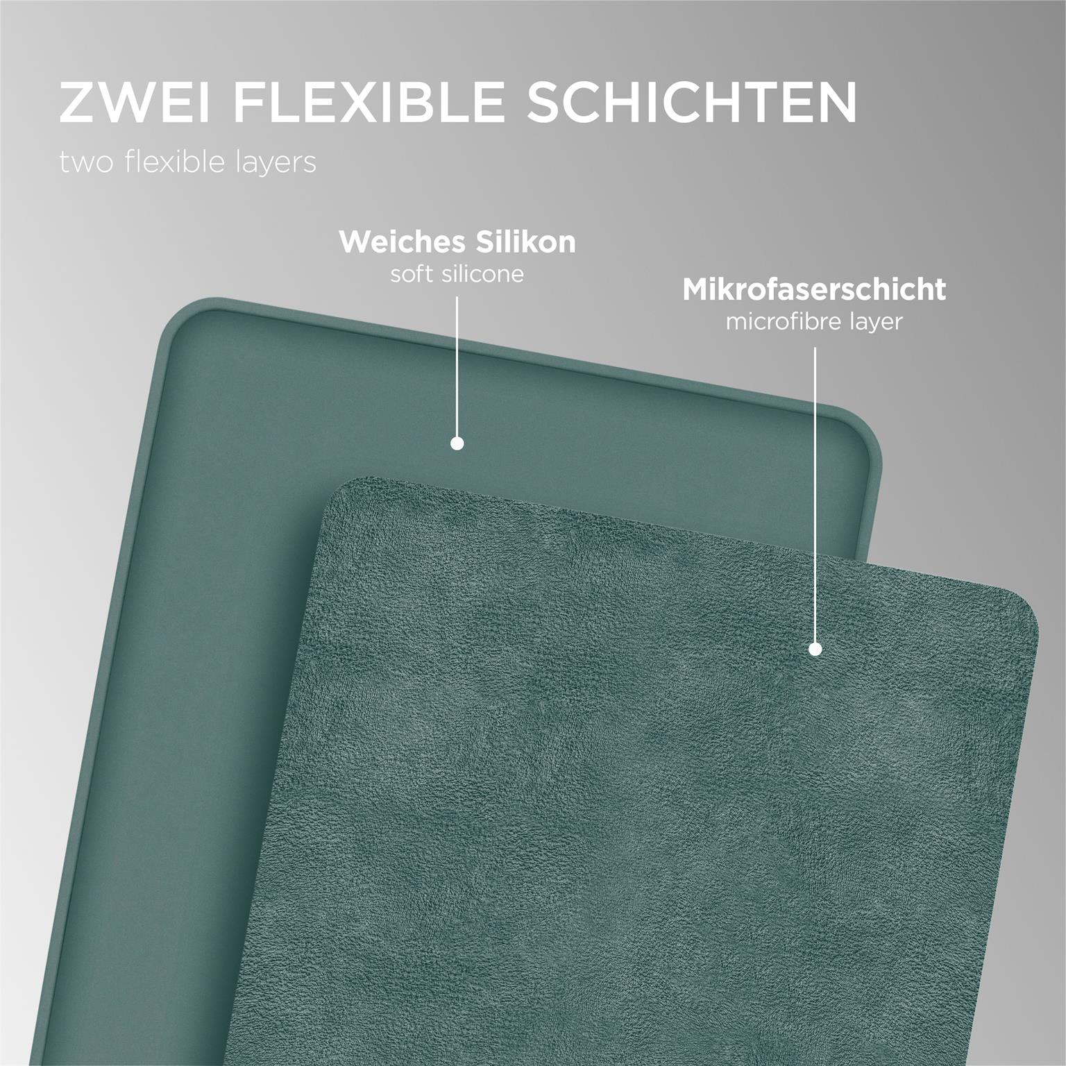 Soft Case für iPad 9 (2021) in der Farbe Petrol (Grün)