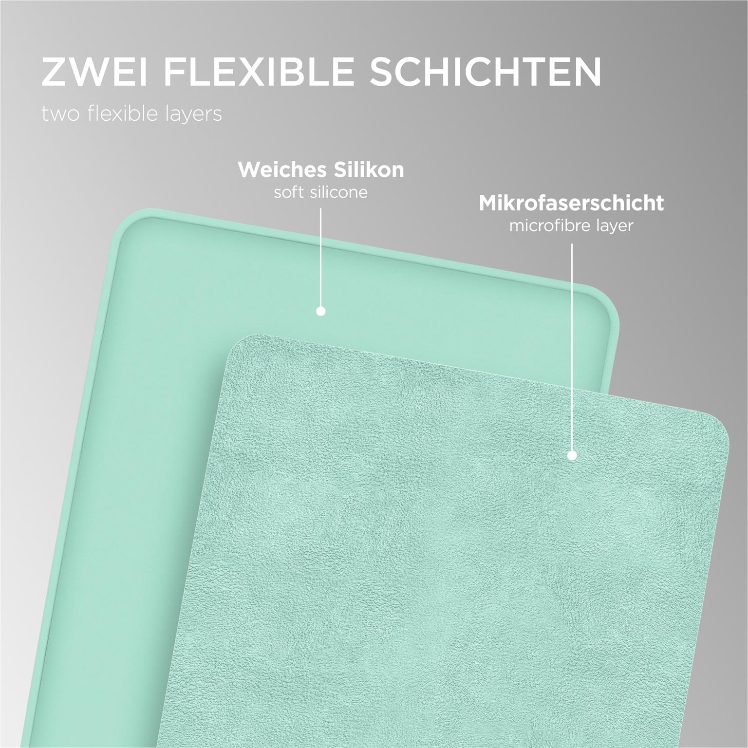 Soft Case für iPad 9 (2021) in der Farbe Mint (Mint / Türkis)