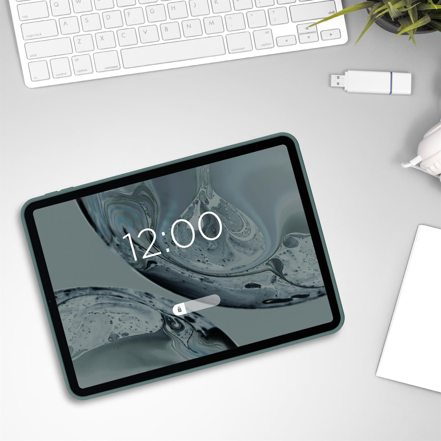 Soft Case für iPad Air 5 (2022) in der Farbe Petrol (Grün)