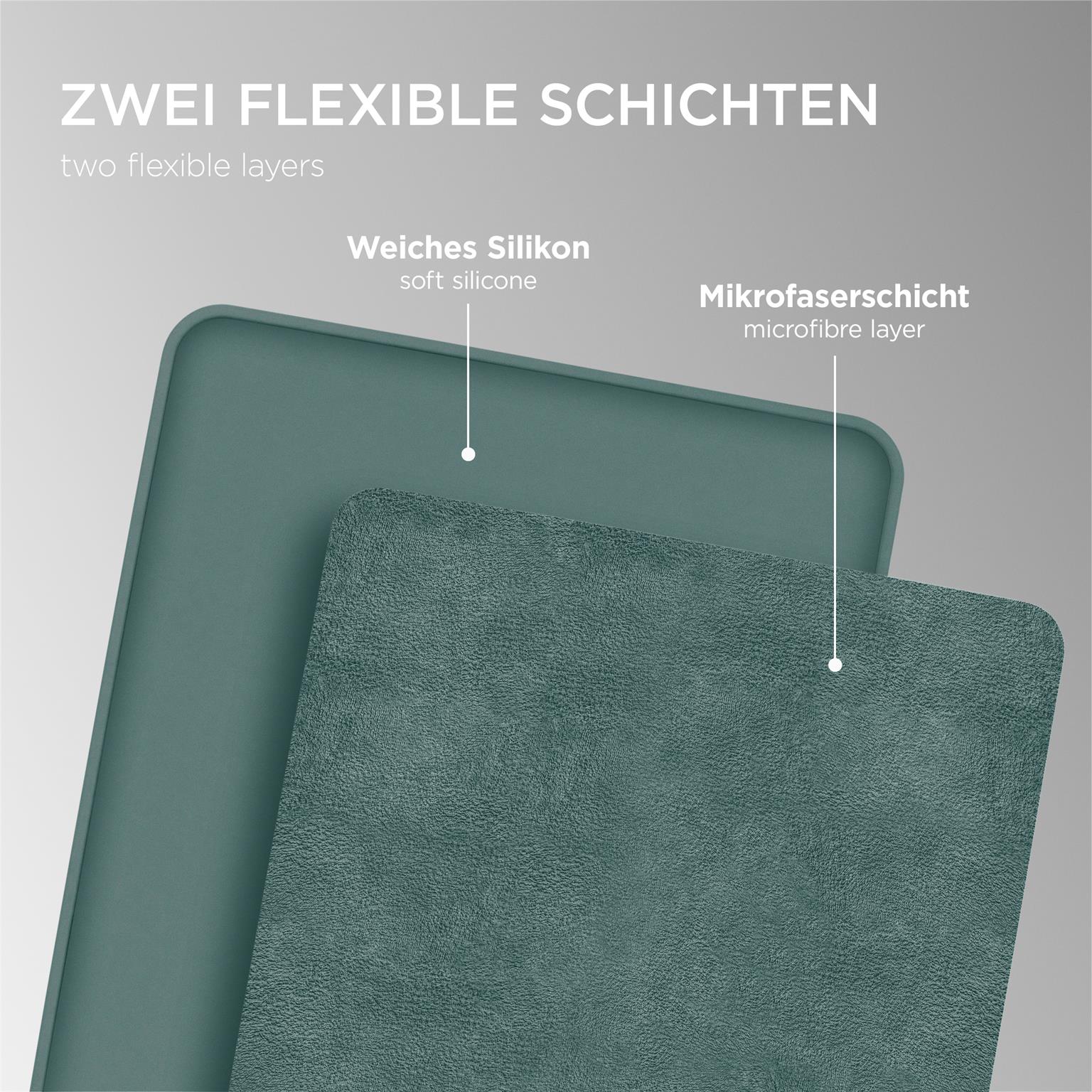 Soft Case für iPad Pro 11 (2018) in der Farbe Petrol (Grün)