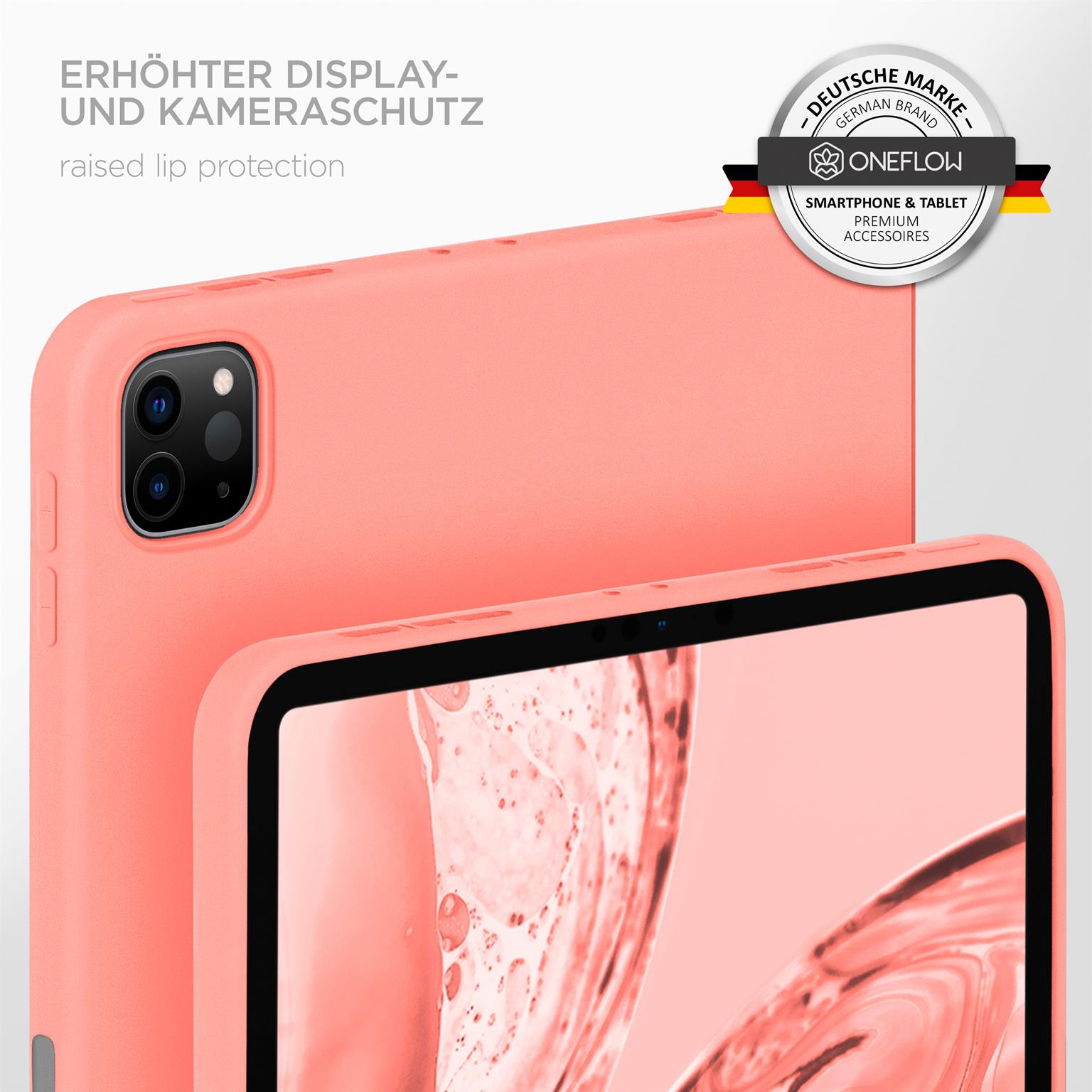 Soft Case für iPad Pro 11 (2021) in der Farbe Flamingo (Rosa / Pink)