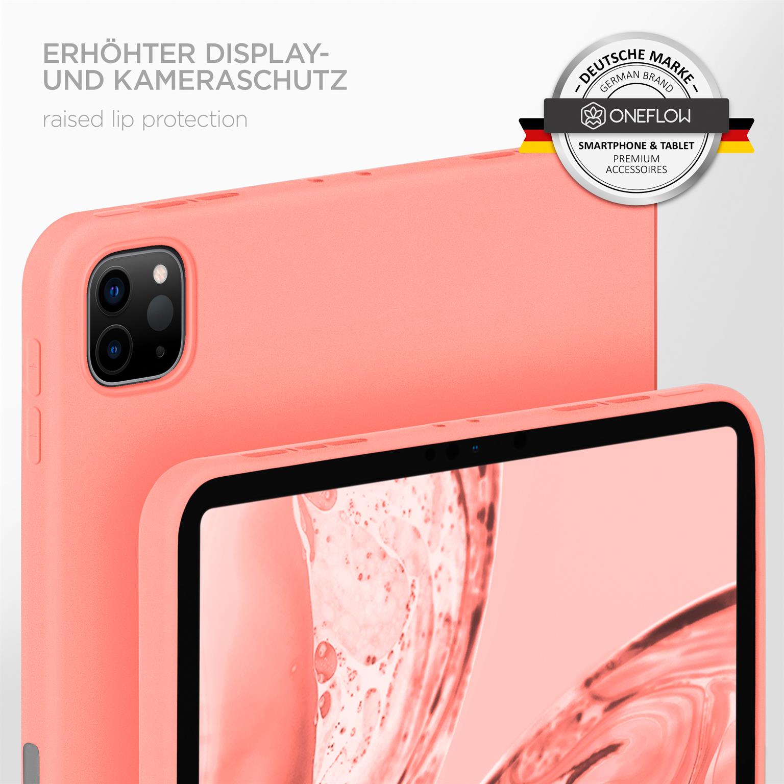 Soft Case für iPad Pro 11 (2022) in der Farbe Flamingo (Rosa / Pink)