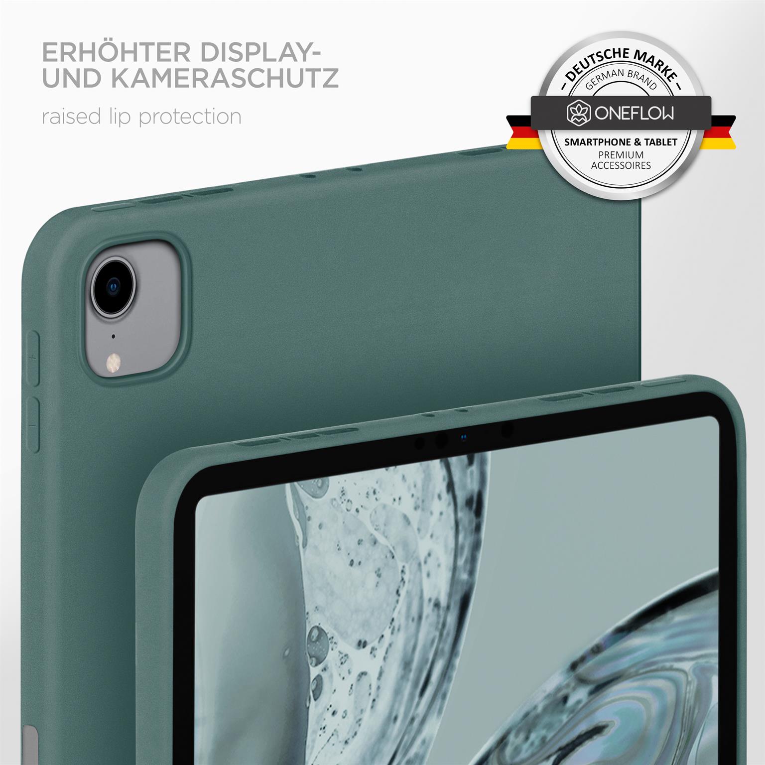 Soft Case für iPad Pro 12.9 (2018) in der Farbe Petrol (Grün)
