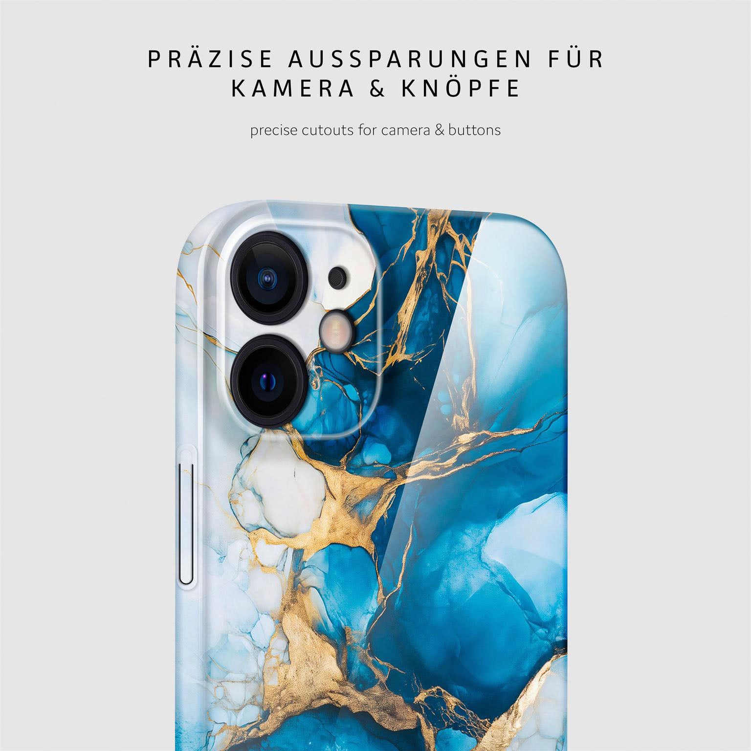Bliss Cover für iPhone 12 in der Farbe Sapphire Dream (Blau)