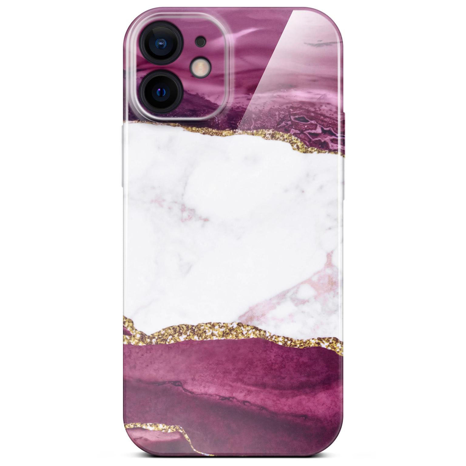Bliss Cover für iPhone 12 in der Farbe Velvet Kiss (Rosa / Pink)
