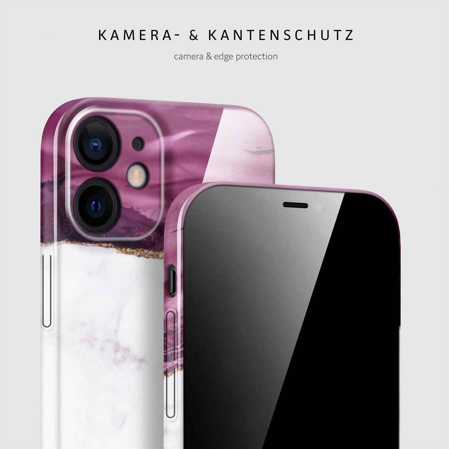 Bliss Cover für iPhone 12 in der Farbe Velvet Kiss (Rosa / Pink)