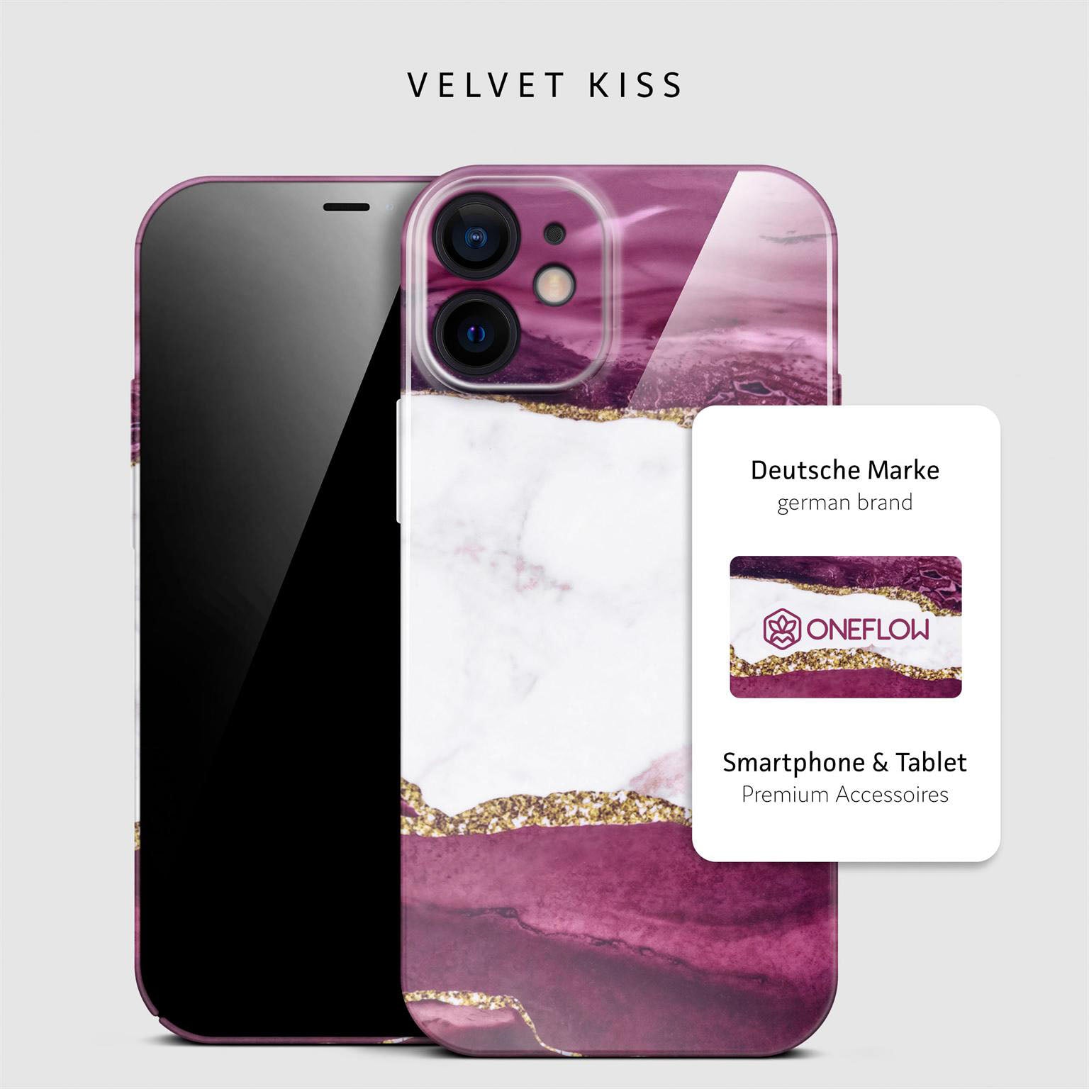 Bliss Cover für iPhone 12 in der Farbe Velvet Kiss (Rosa / Pink)
