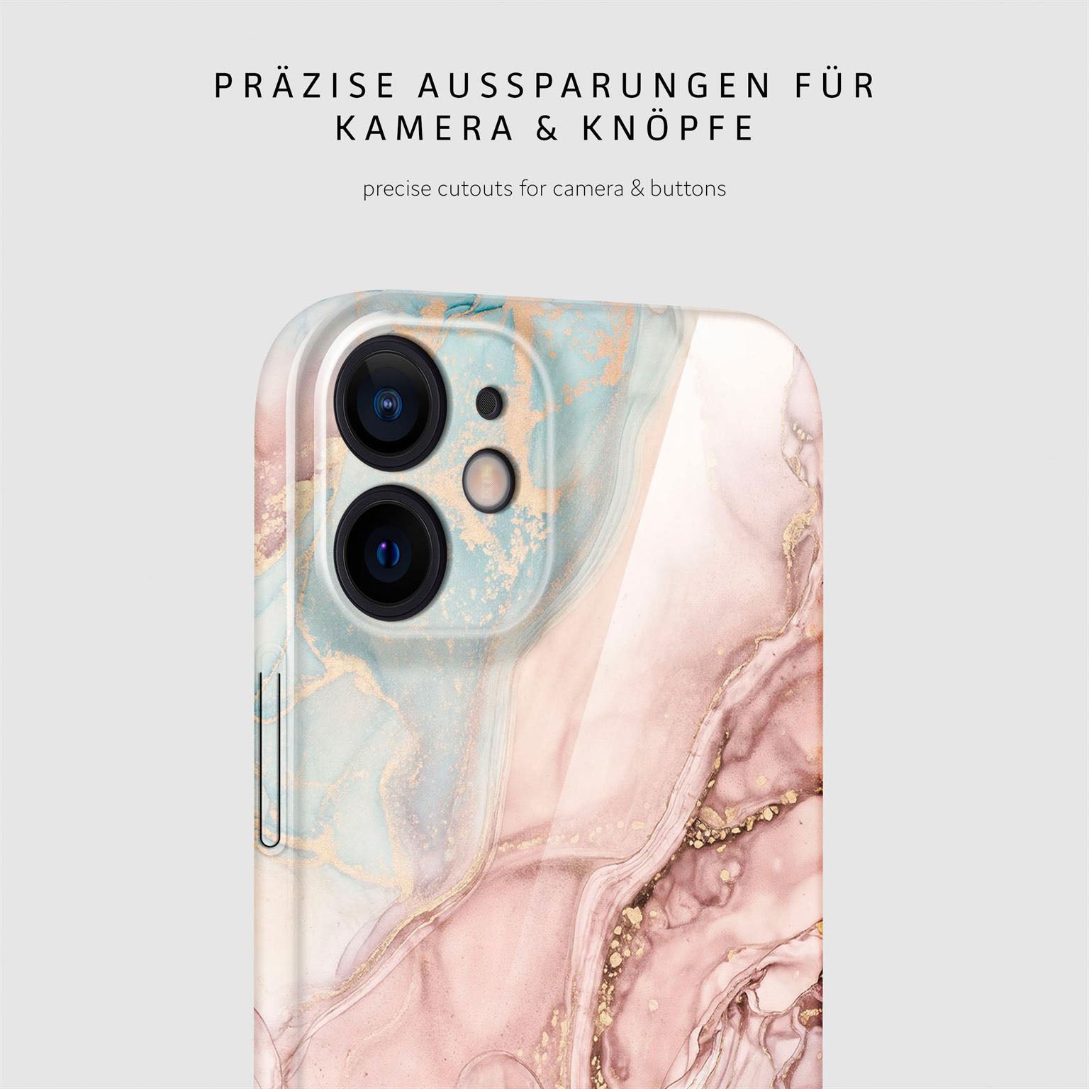 Bliss Cover für iPhone 12 in der Farbe Rose Serenity (Rosa / Pink)