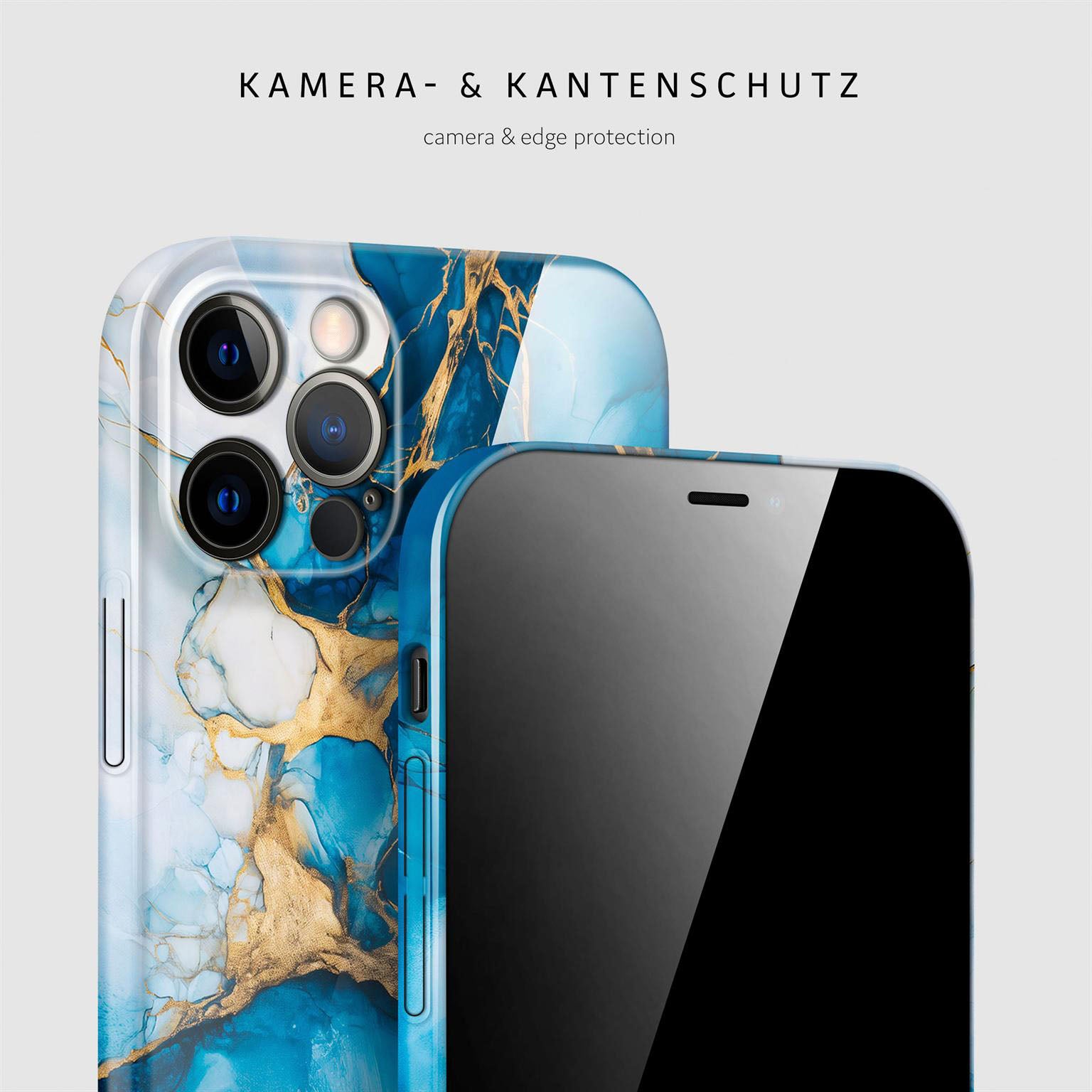 Bliss Cover für iPhone 12 Pro in der Farbe Sapphire Dream (Blau)
