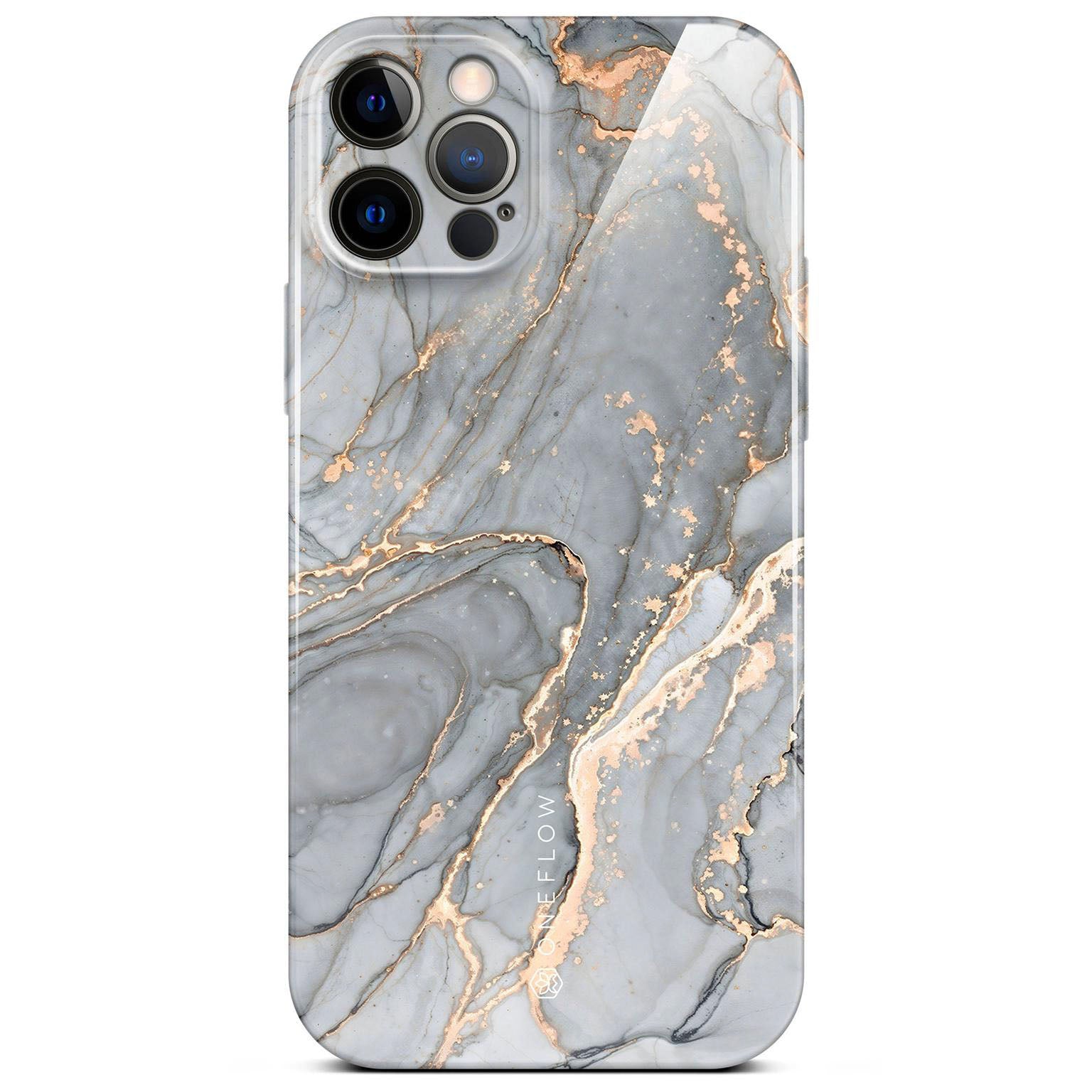 Bliss Cover für iPhone 12 Pro in der Farbe Soft Granite (Grau)
