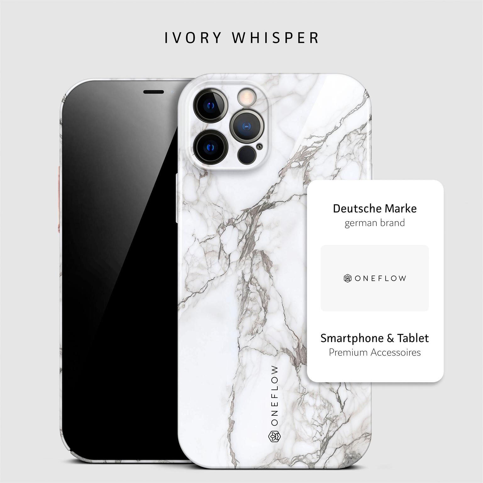 Bliss Cover für iPhone 12 Pro in der Farbe Ivory Whisper (Weiß)