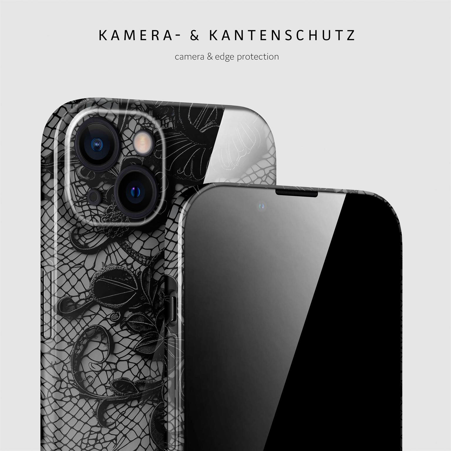 Splash Case für iPhone 13 in der Farbe Delicate Dream (Schwarz)