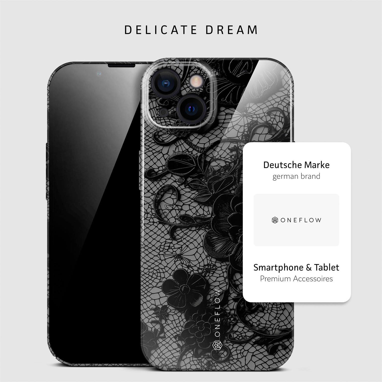 Splash Case für iPhone 13 in der Farbe Delicate Dream (Schwarz)