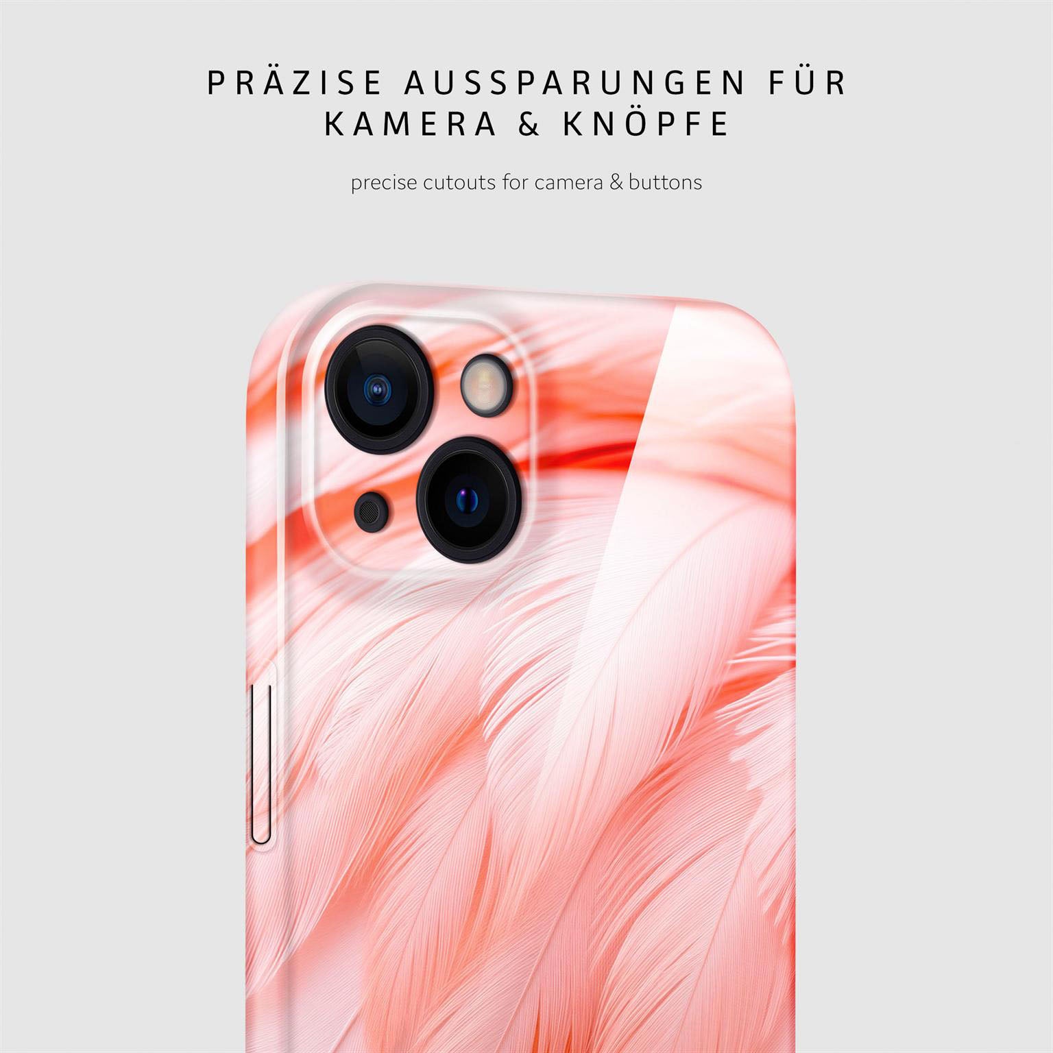 Wild Cover für iPhone 13 in der Farbe Smooth Flamingo (Rosa / Pink)