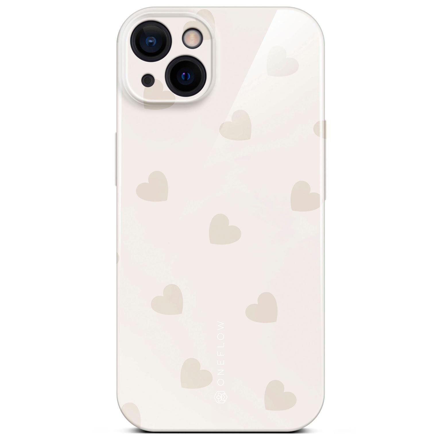 Splash Case für iPhone 13 in der Farbe Latte Love (Braun / Beige)