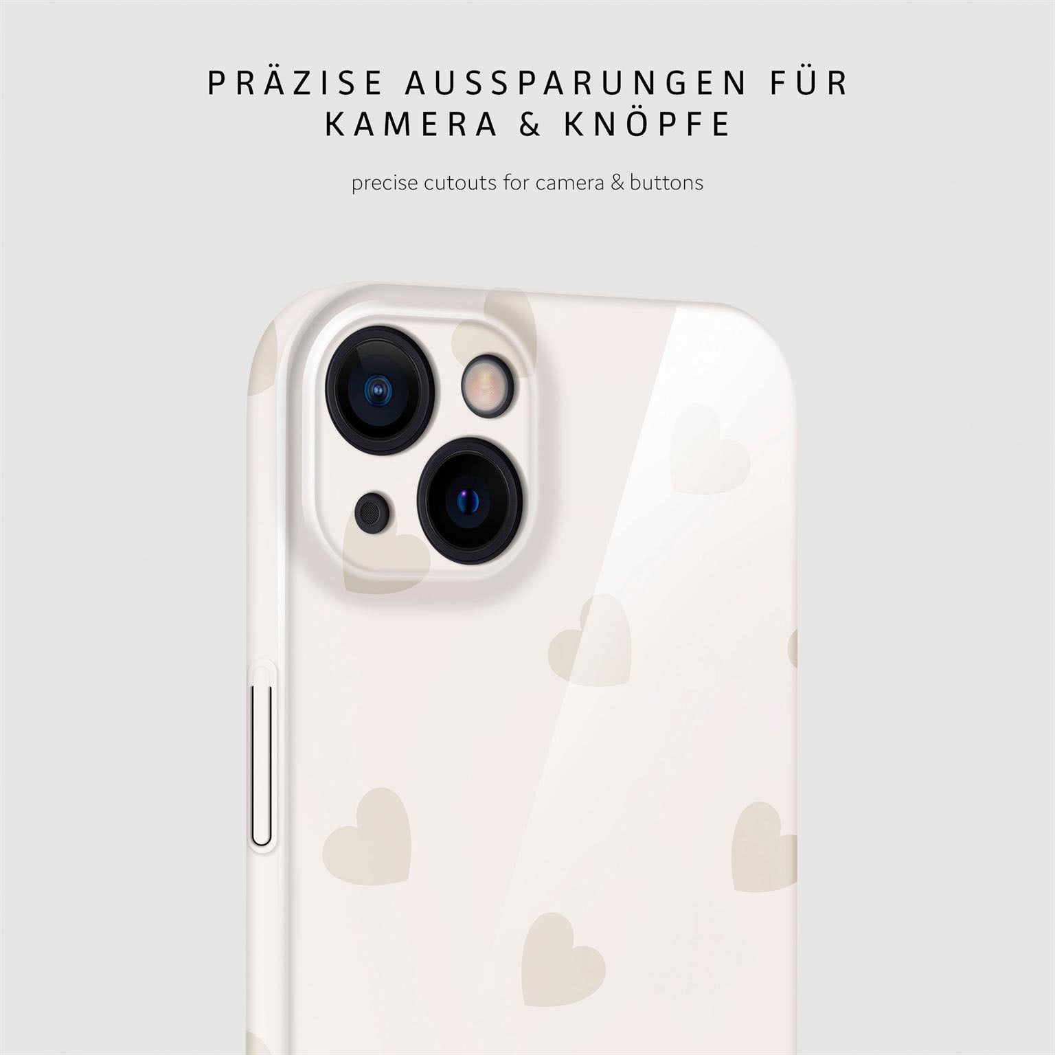 Splash Case für iPhone 13 in der Farbe Latte Love (Braun / Beige)