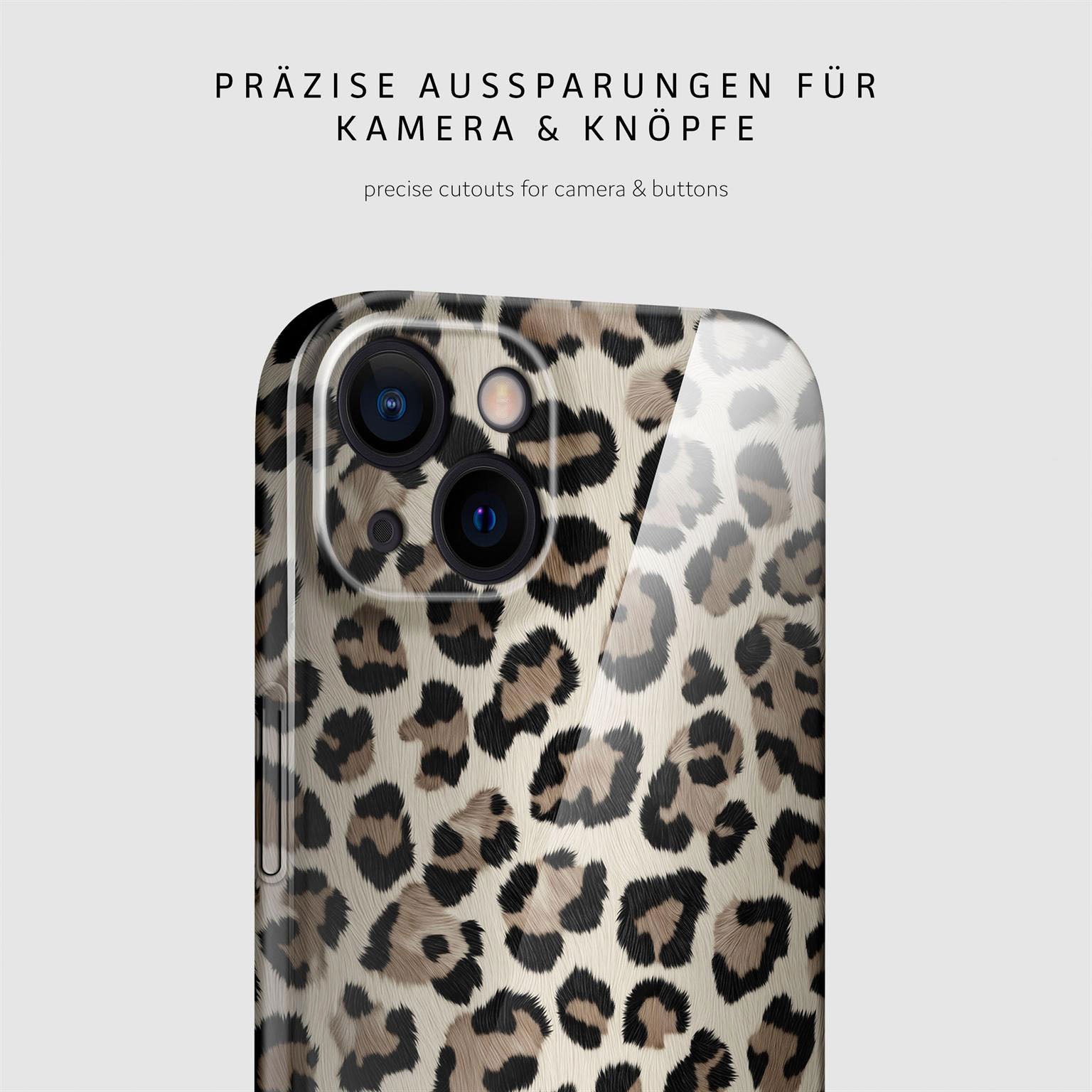 Wild Cover für iPhone 13 in der Farbe Golden Leopard (Gold)