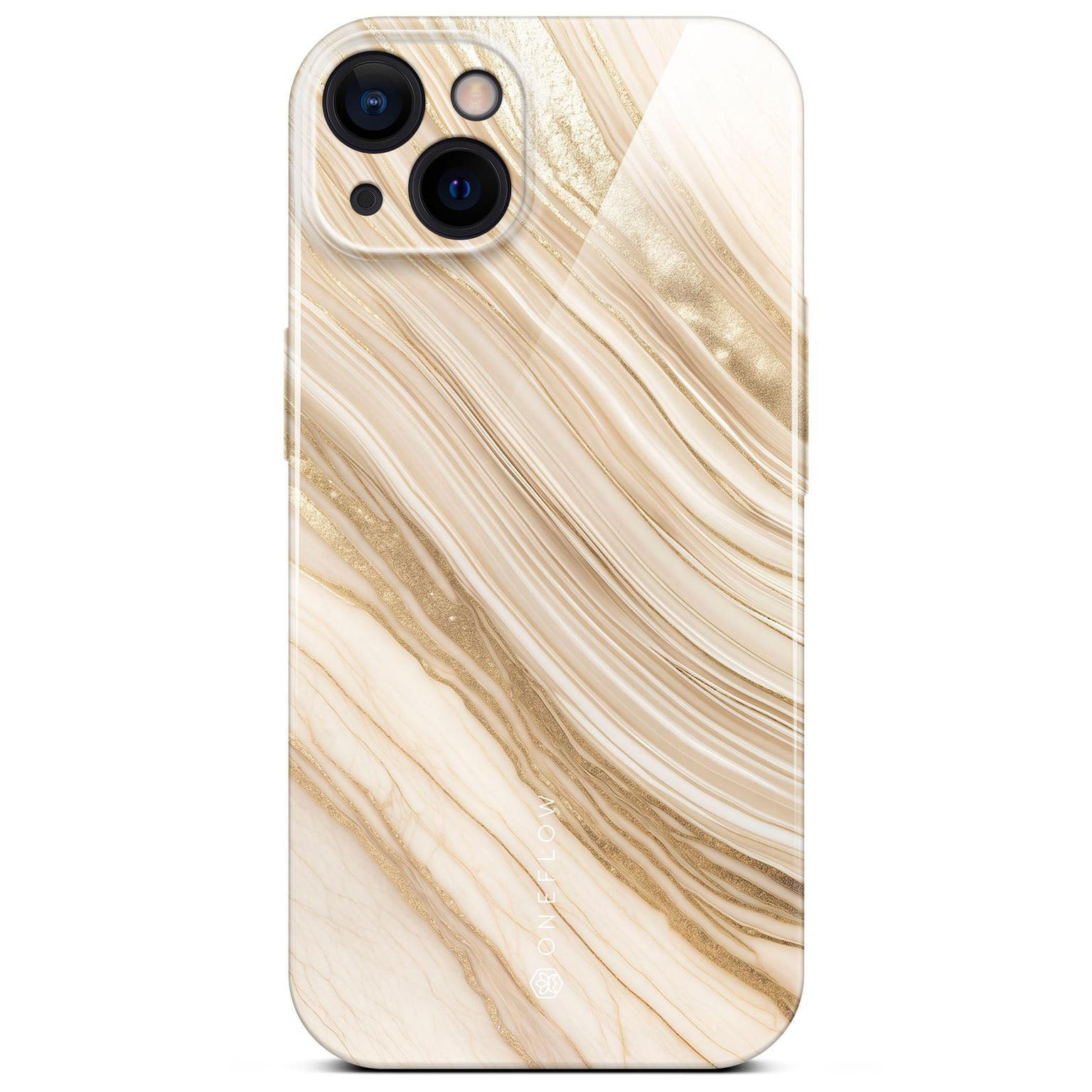 Bliss Cover für iPhone 13 in der Farbe Sand Dune (Braun / Beige)