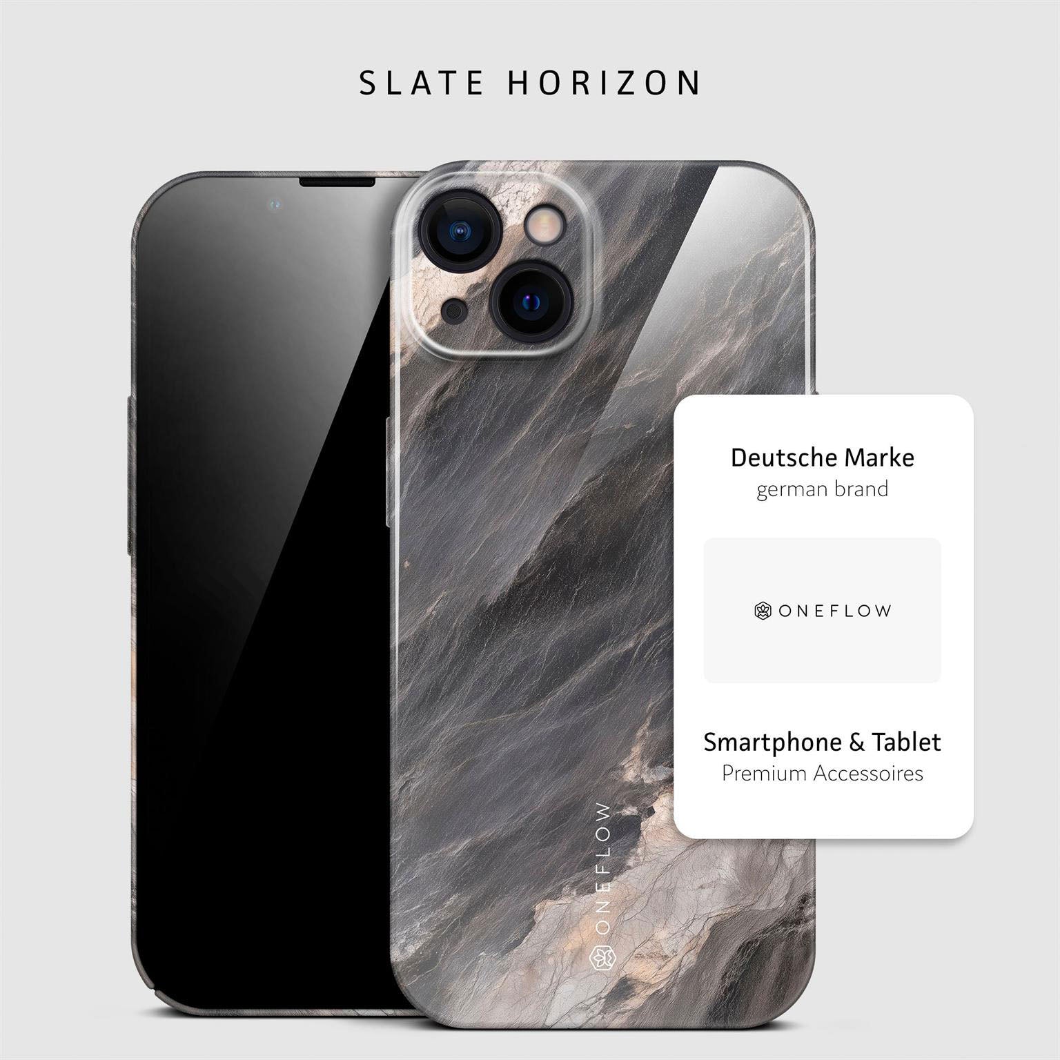 Bliss Cover für iPhone 13 in der Farbe Slate Horizon (Grau)
