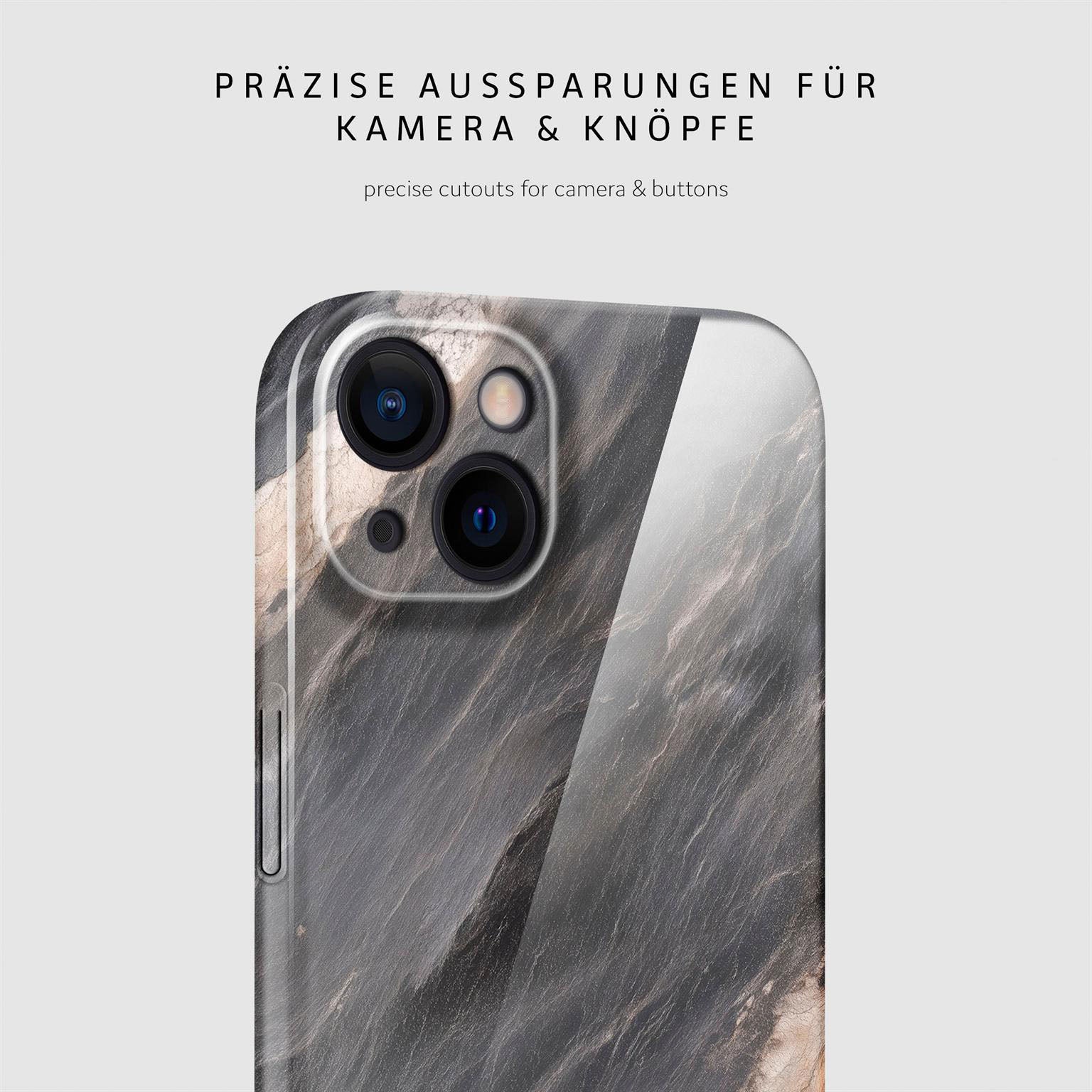 Bliss Cover für iPhone 13 in der Farbe Slate Horizon (Grau)