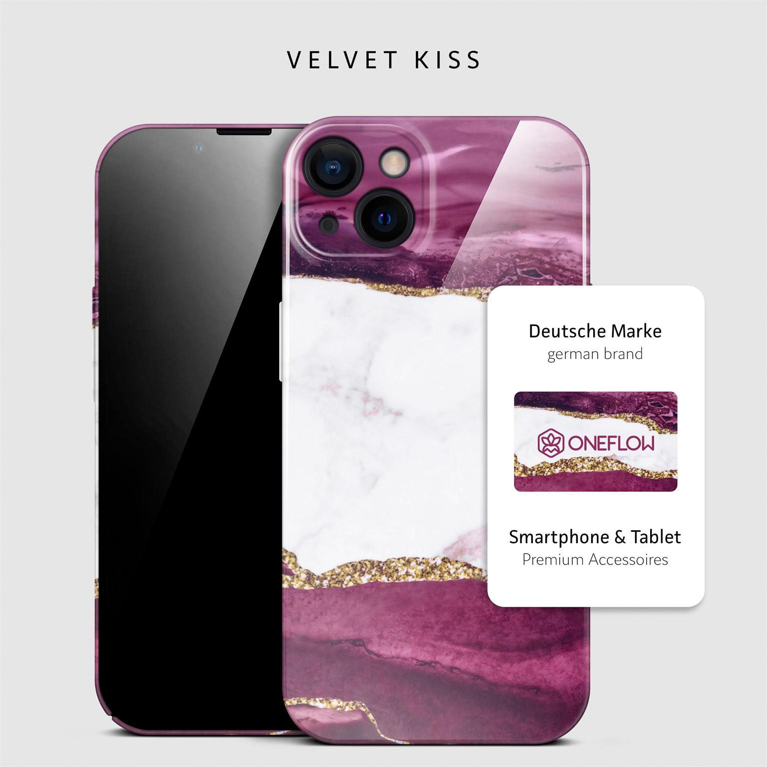 Bliss Cover für iPhone 13 in der Farbe Velvet Kiss (Rosa / Pink)