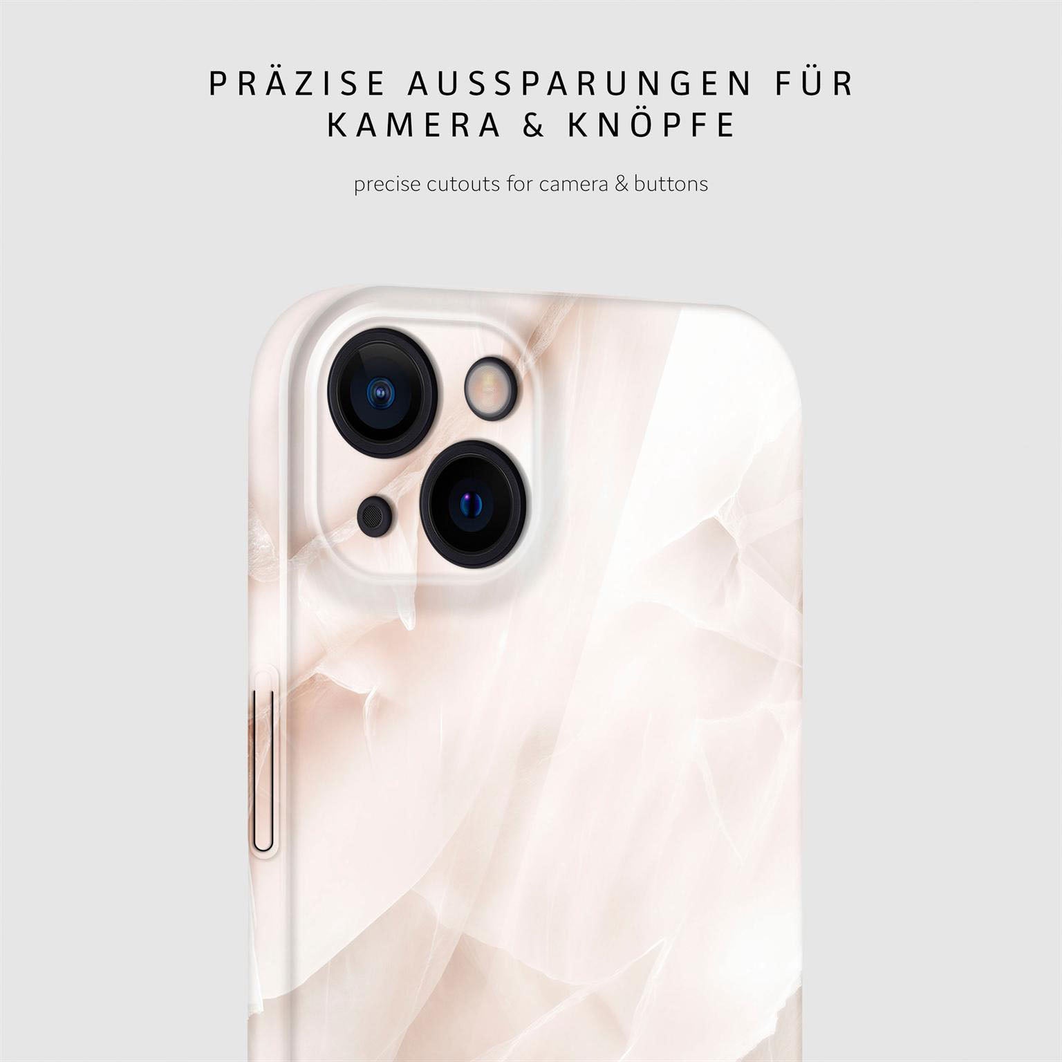 Bliss Cover für iPhone 13 in der Farbe Soft Blush (Braun / Beige)