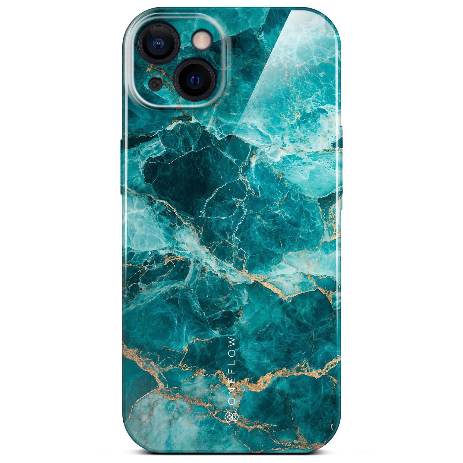 Bliss Cover für iPhone 13 in der Farbe Aqua Prism (Blau)