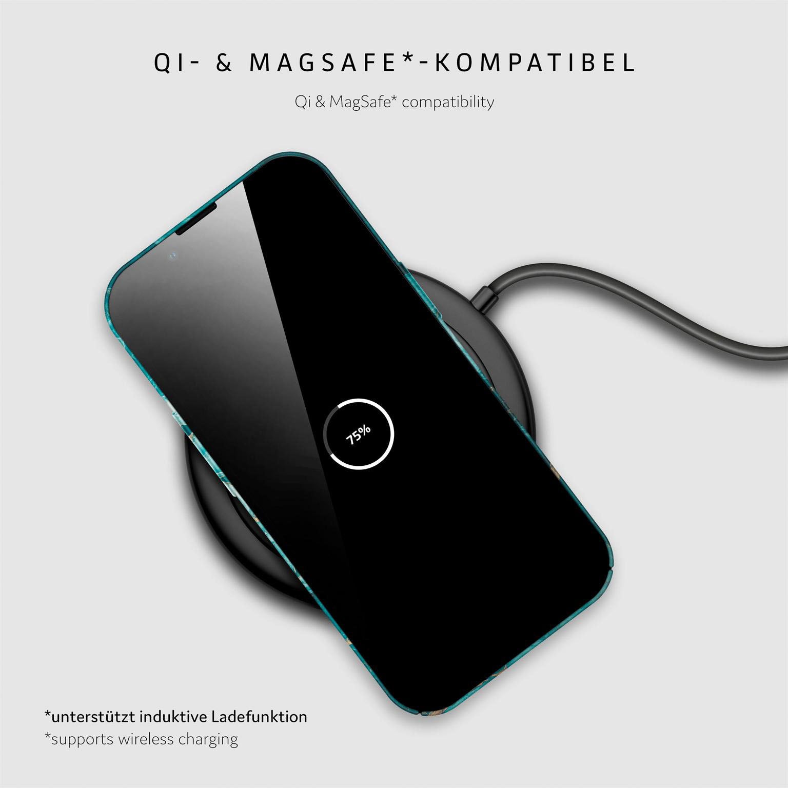 Bliss Cover für iPhone 13 in der Farbe Aqua Prism (Blau)