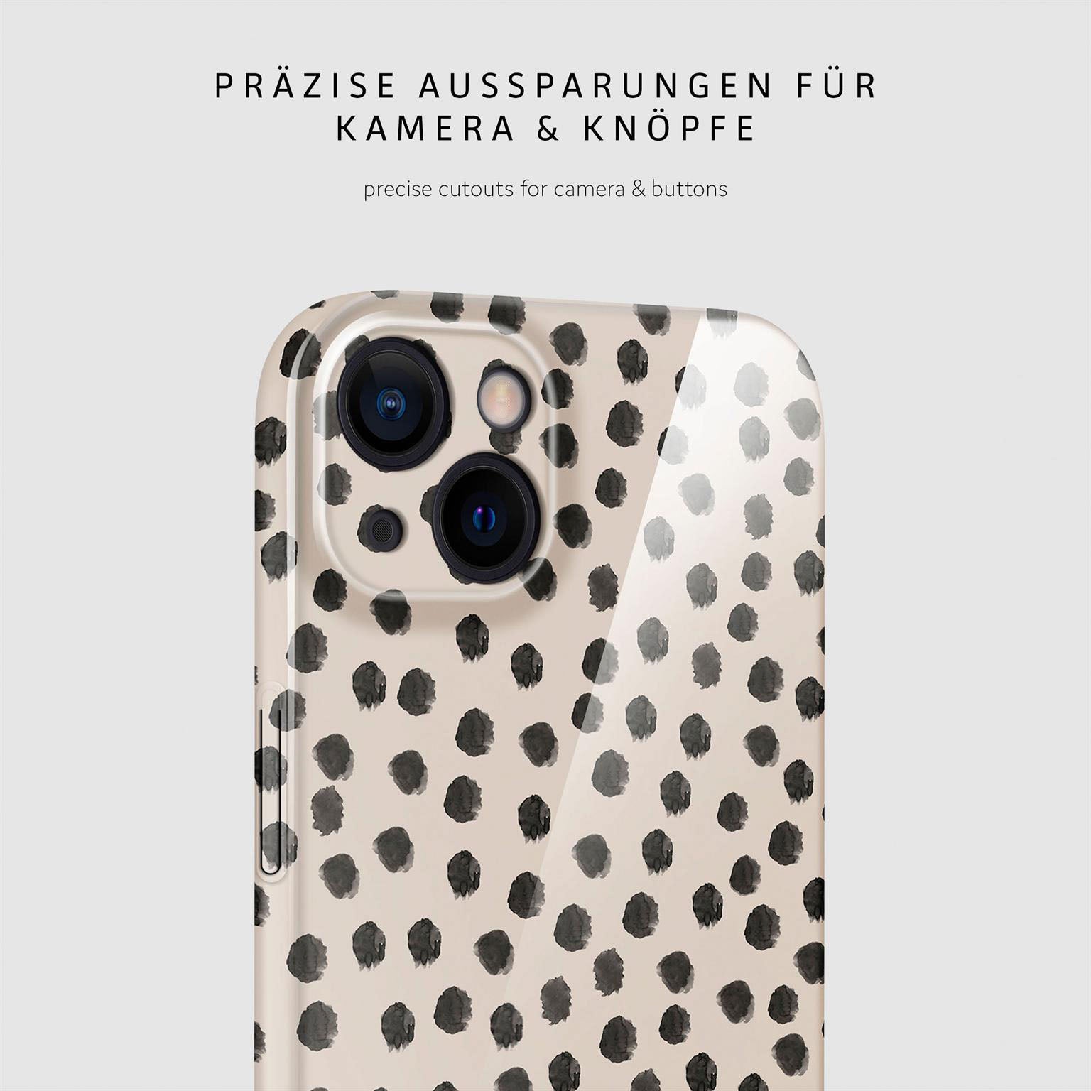 Splash Case für iPhone 13 in der Farbe Cookies & Cream (Braun / Beige)