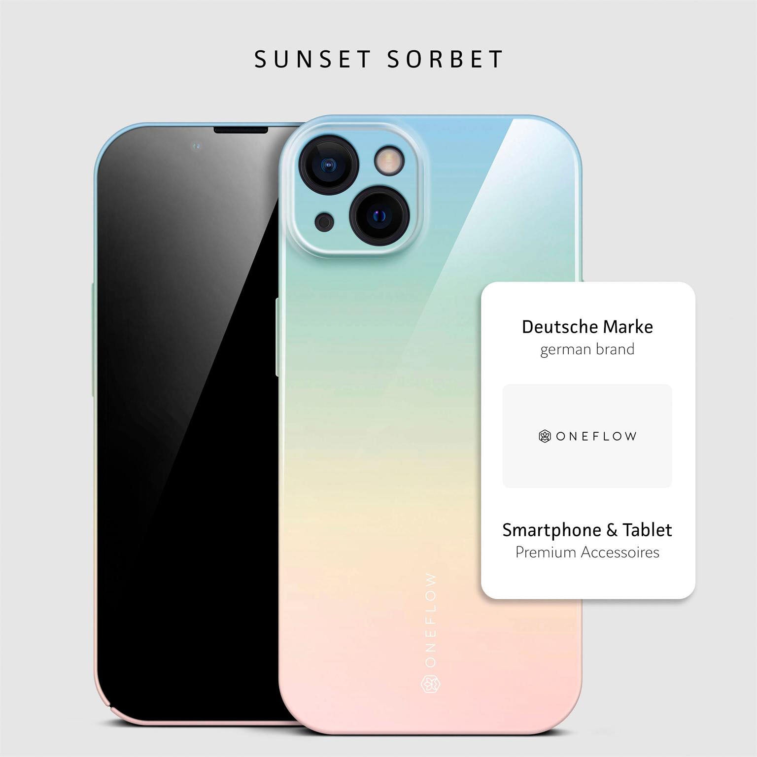 Splash Case für iPhone 13 in der Farbe Sunset Sorbet (Mehrfarbig (bunt))