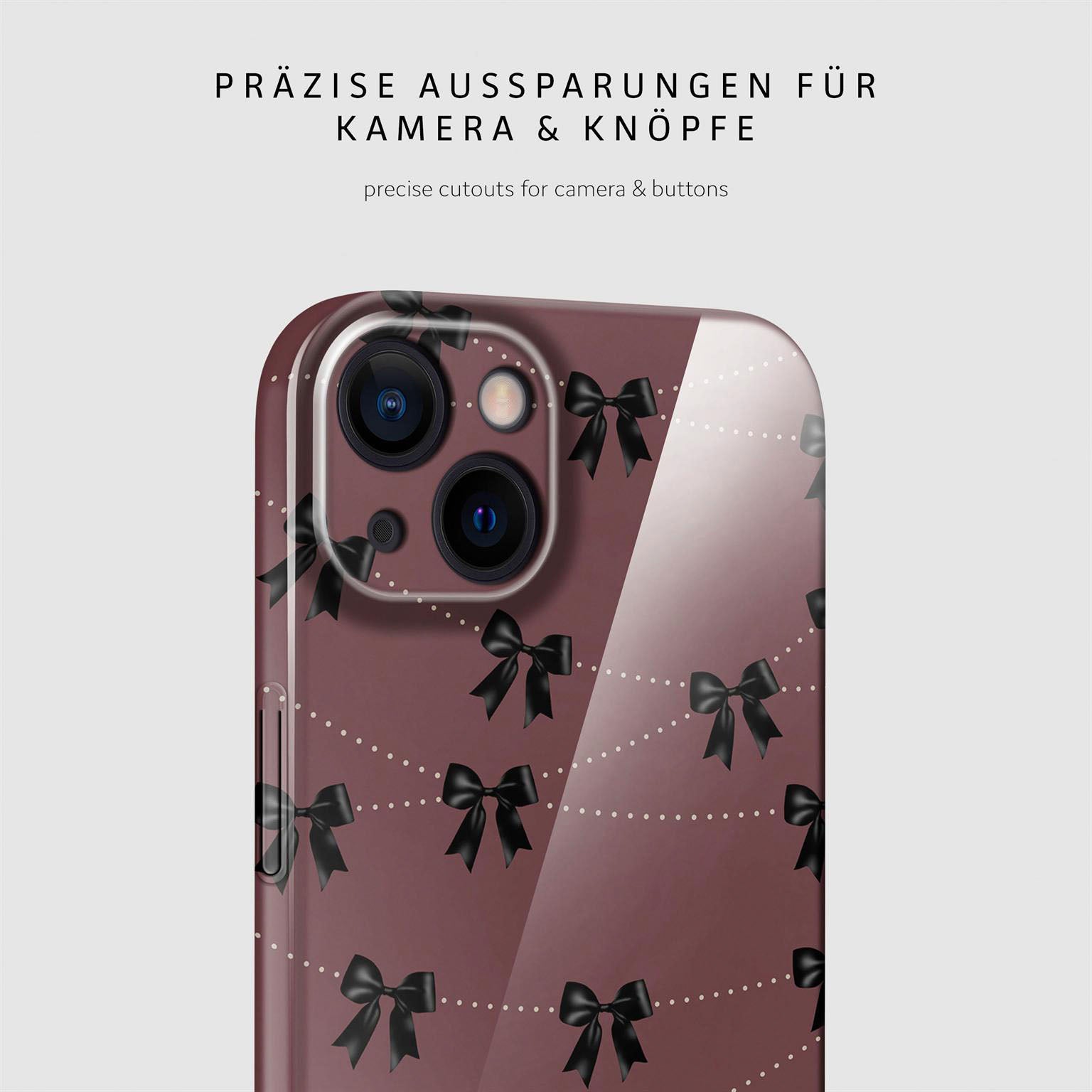 Splash Case für iPhone 13 in der Farbe Parisian Kiss (Rot)