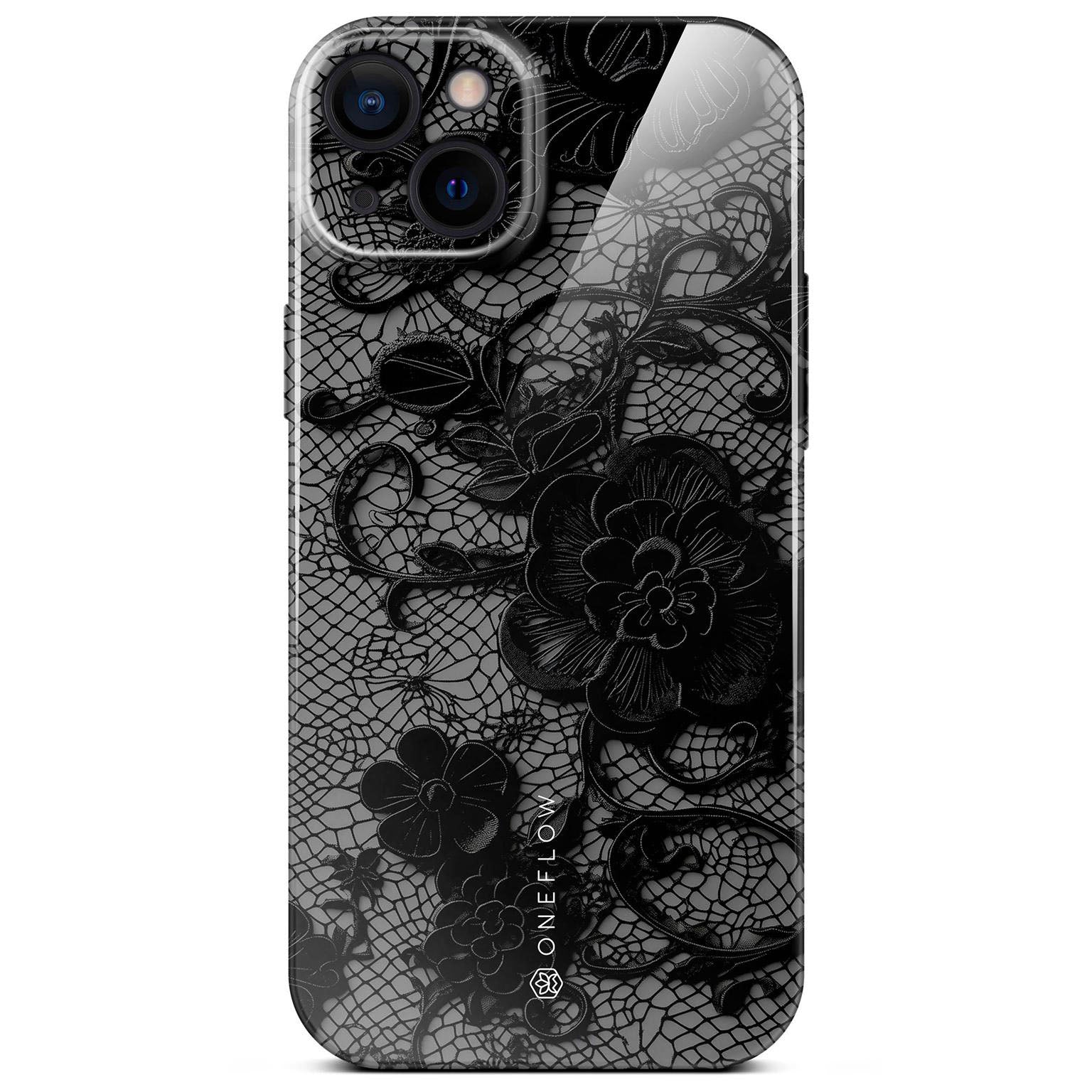 Splash Case für iPhone 14 in der Farbe Delicate Dream (Schwarz)