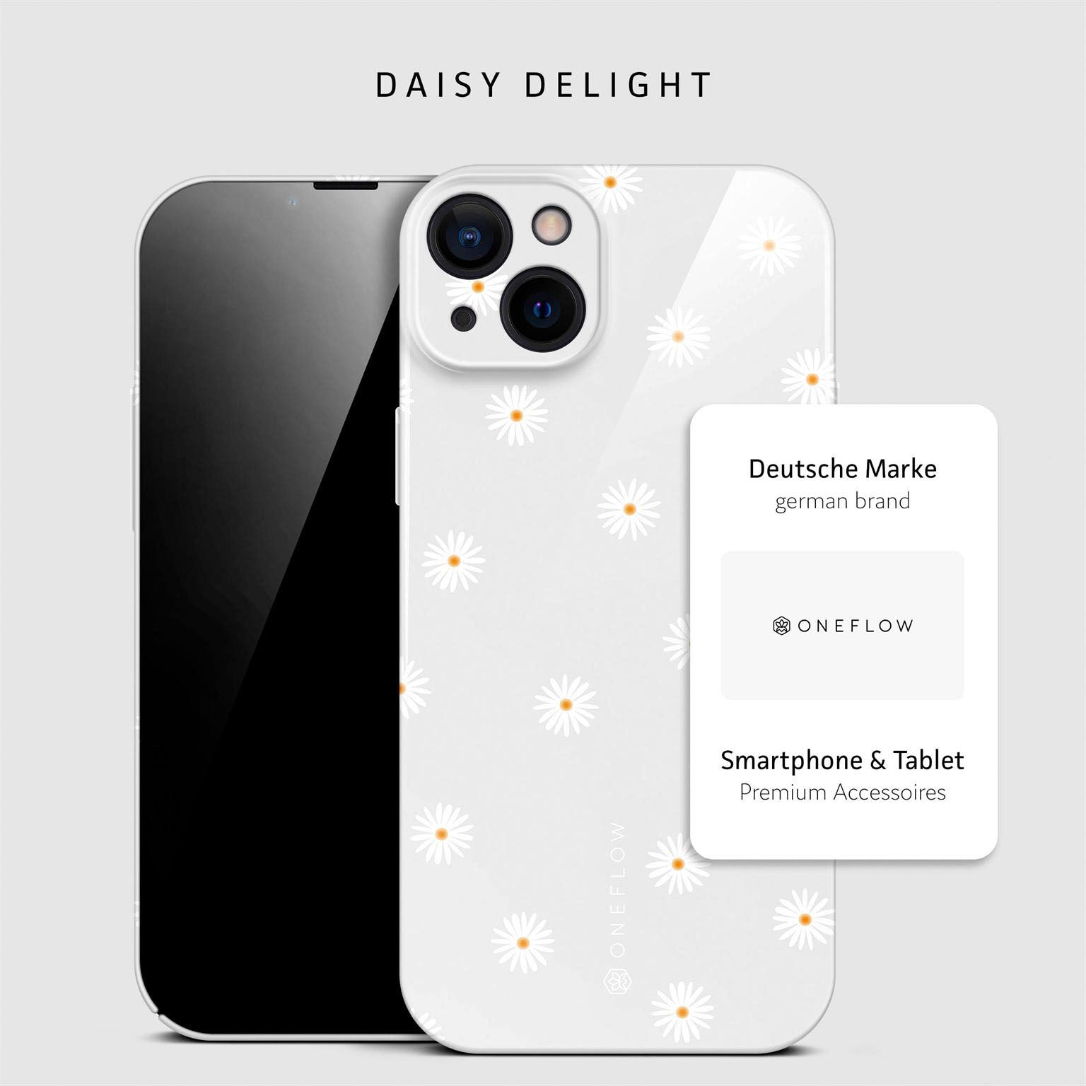 Splash Case für iPhone 14 in der Farbe Daisy Delight (Weiß)