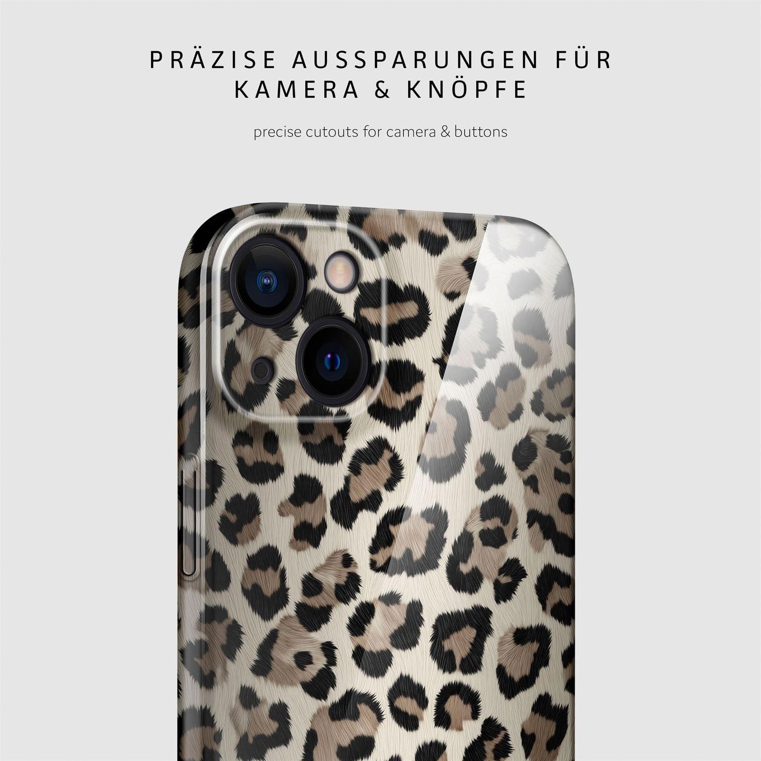 Wild Cover für iPhone 14 in der Farbe Golden Leopard (Gold)