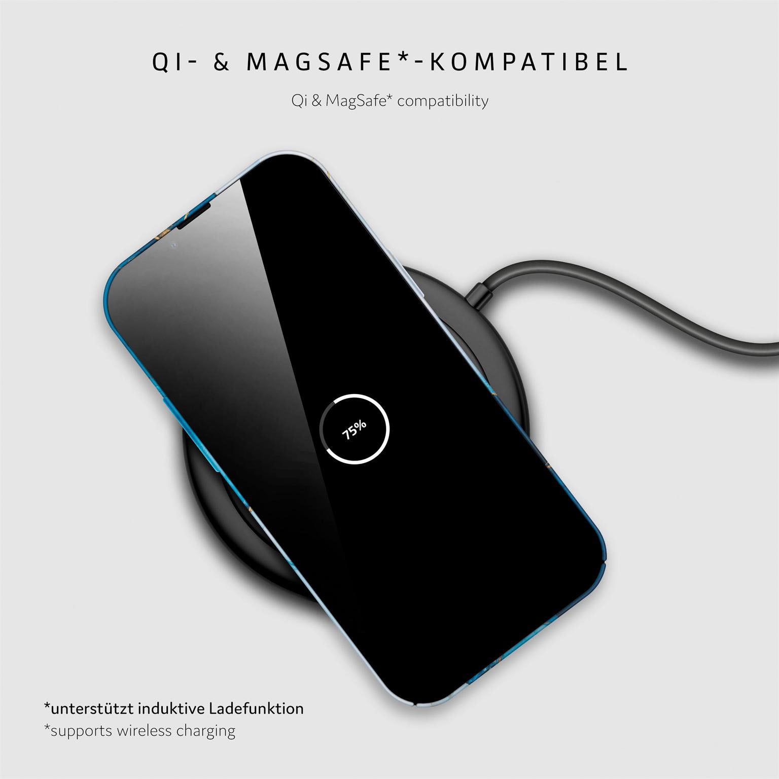 Bliss Cover für iPhone 14 in der Farbe Sapphire Dream (Blau)