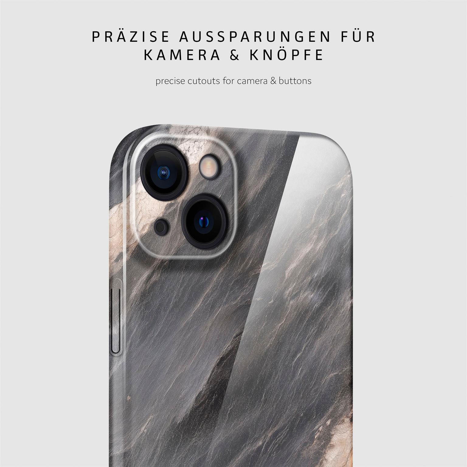 Bliss Cover für iPhone 14 in der Farbe Slate Horizon (Grau)