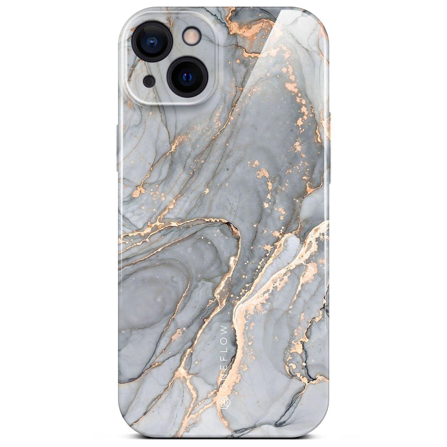 Bliss Cover für iPhone 14 in der Farbe Soft Granite (Grau)