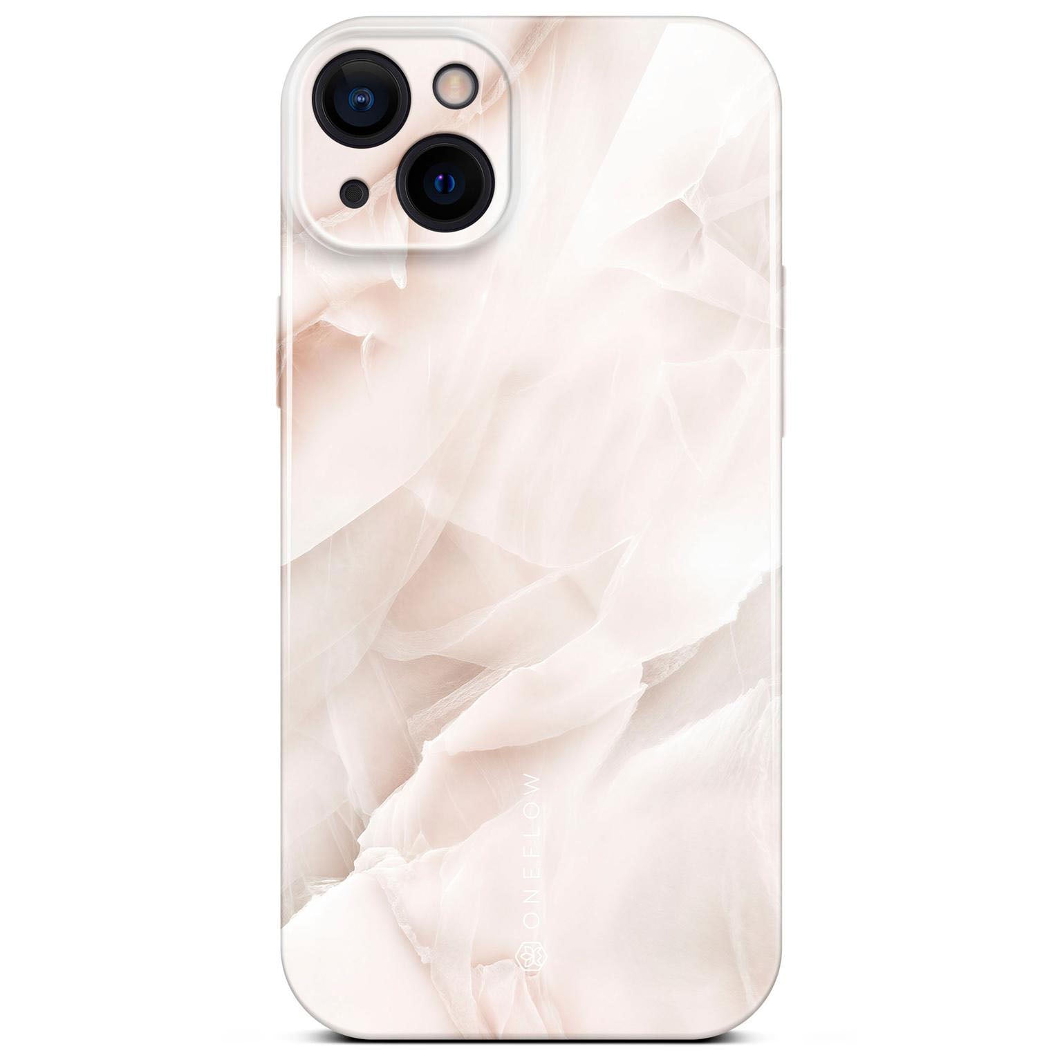 Bliss Cover für iPhone 14 in der Farbe Soft Blush (Braun / Beige)