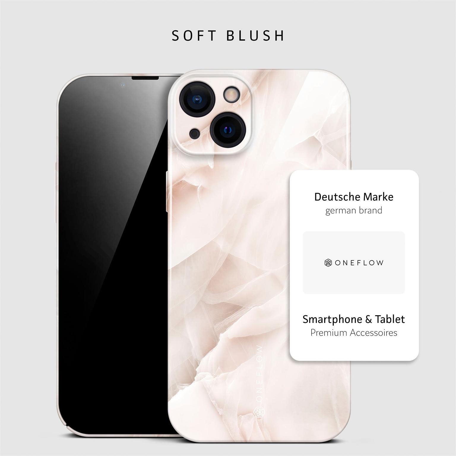 Bliss Cover für iPhone 14 in der Farbe Soft Blush (Braun / Beige)
