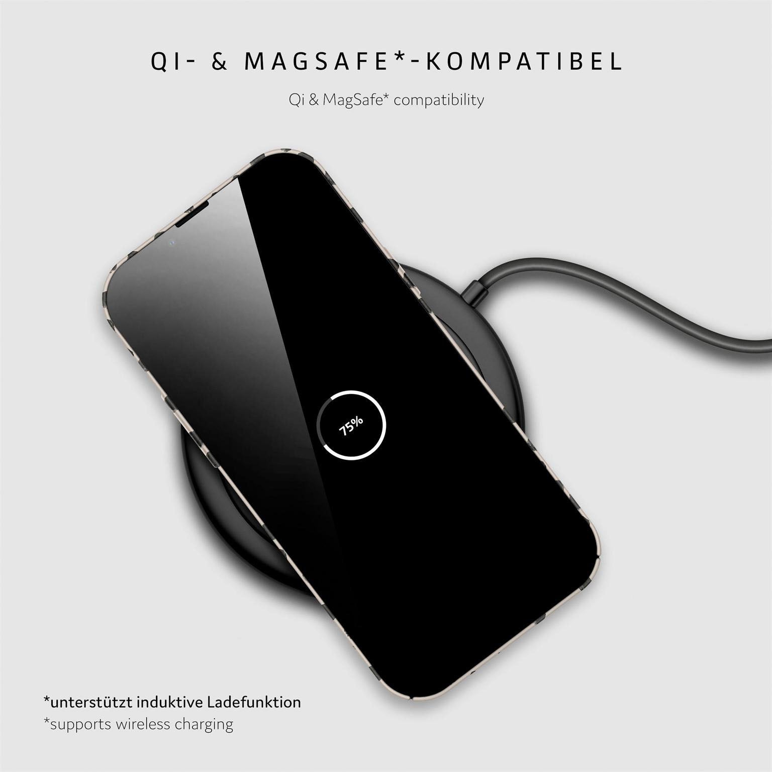 Splash Case für iPhone 14 in der Farbe Cookies & Cream (Braun / Beige)